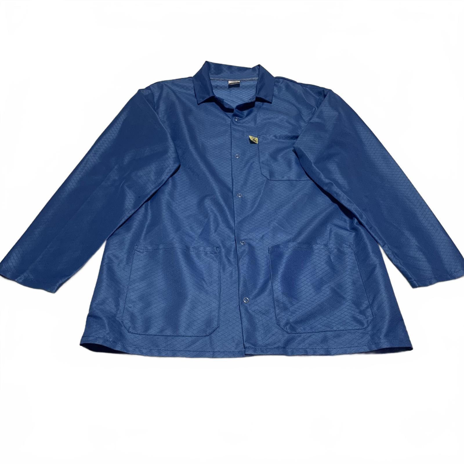 Other Vintage Tech Wear Men's Small Blue Work Jacket Size US S / EU 44-46 / 1 - 1 Thumbnail