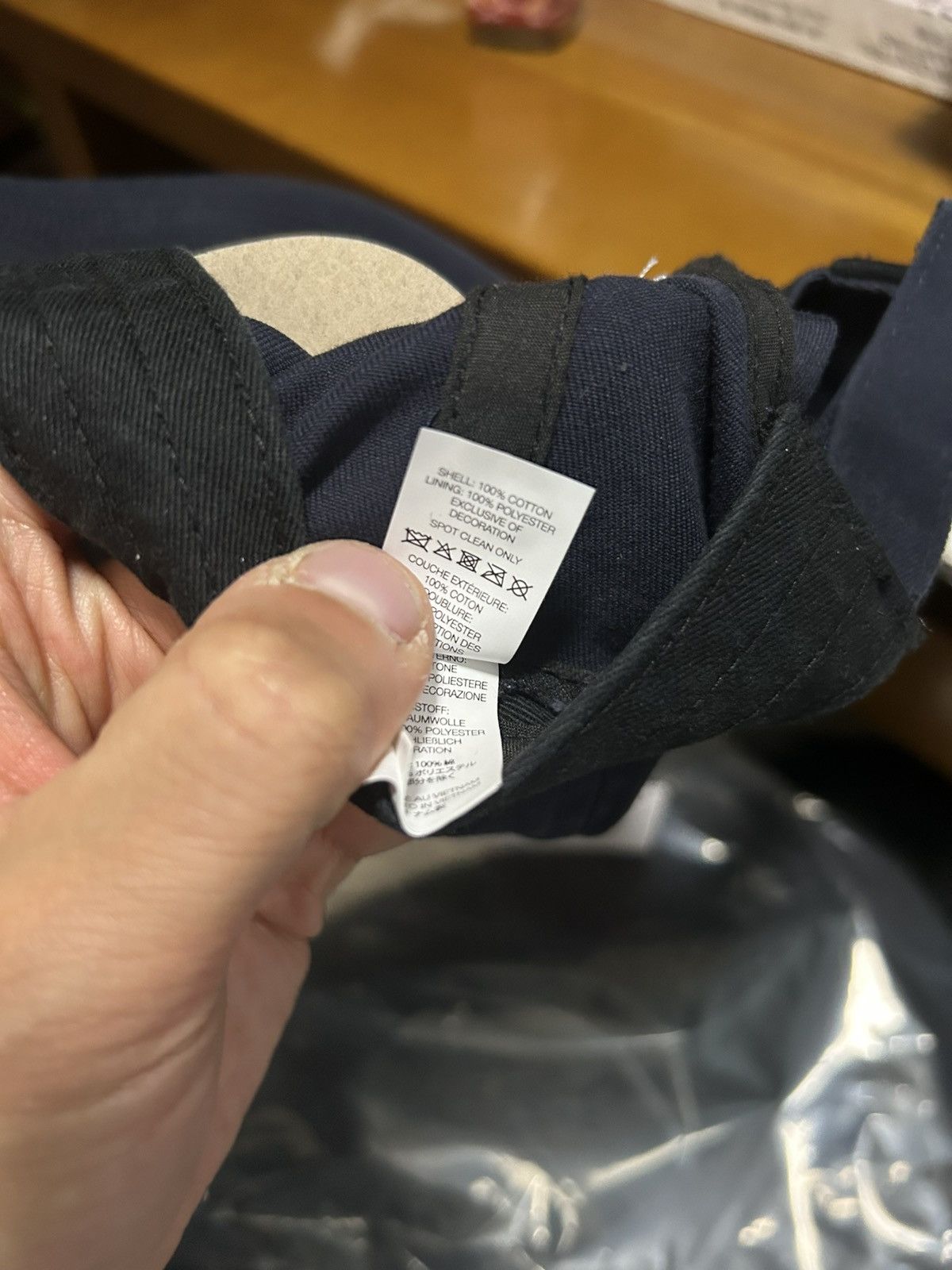 Supreme Supreme SS26 WEEK 1 Embroidered Money Logo 6-Panel Size ONE SIZE - 7 Thumbnail