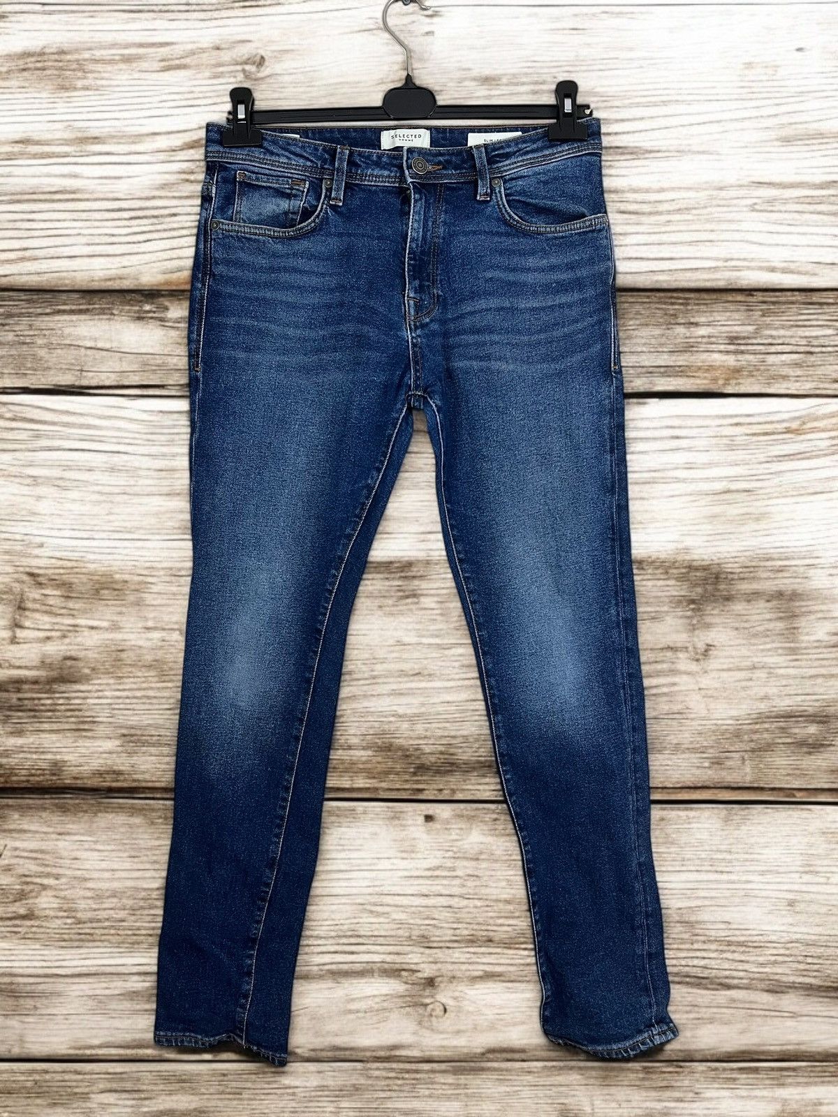 Selected Homme Selected Homme Slim Leon jeans size W32 L32 Size US 32 / EU 48 - 1 Thumbnail