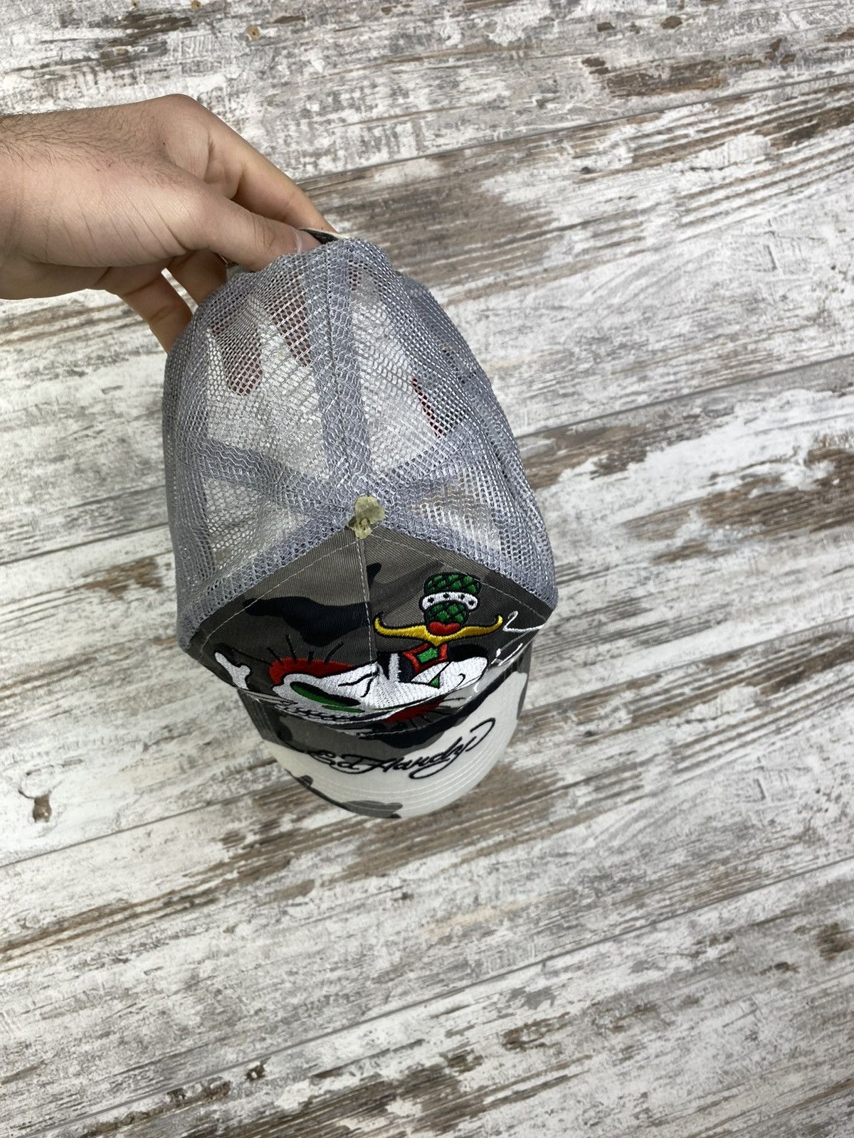 Christian Audigier × Ed Hardy × Vintage Mens Vintage Ed Hardy by Christian Audigier cap hats rare Size ONE SIZE - 6 Thumbnail