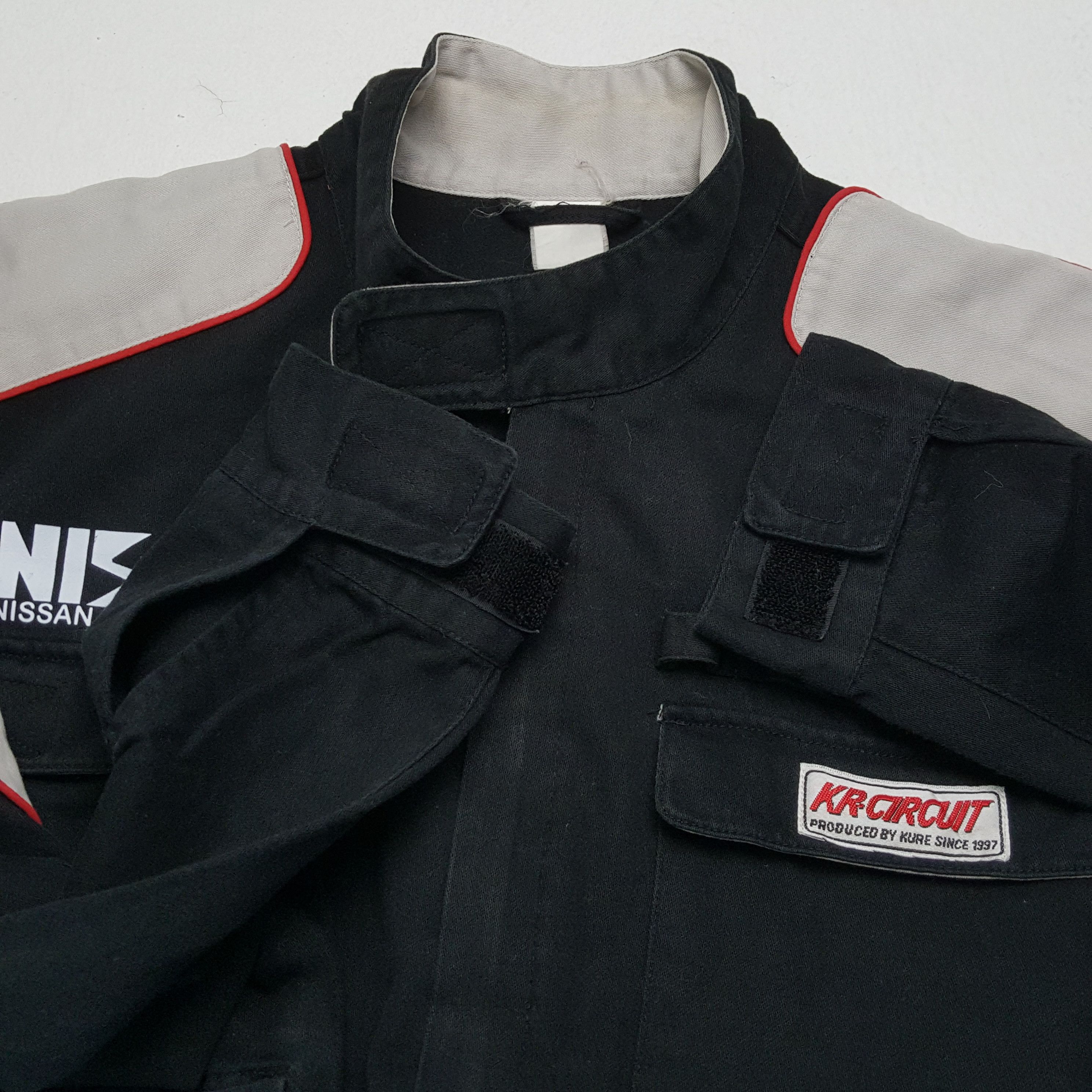 Japanese Brand × Vintage NISMO NISSAN RACING TEAM Workwear Custom Coverall Jacket Size US M / EU 48-50 / 2 - 13 Thumbnail