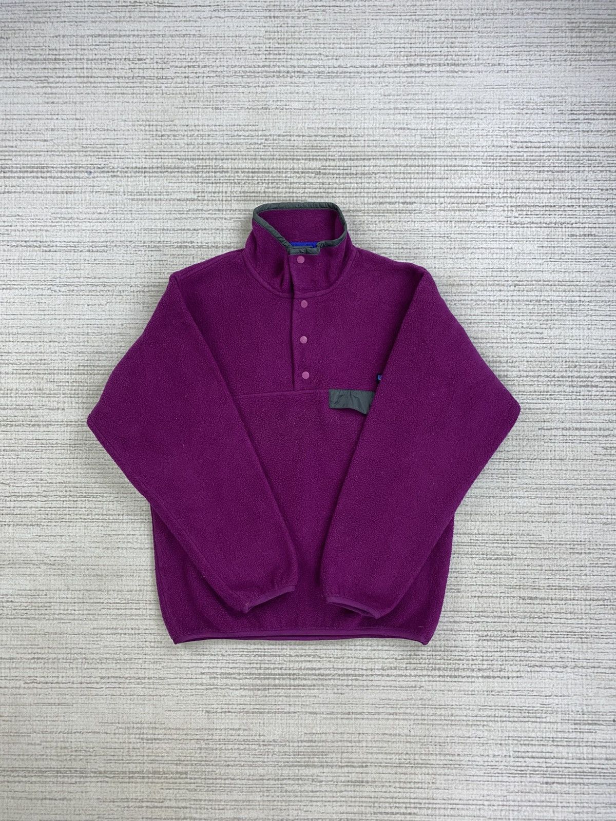 Japanese Brand × Patagonia × Vintage Vtg Patagonia Synchilla Retro Fleece Pullover Sweatshirt Size US M / EU 48-50 / 2 - 6 Thumbnail