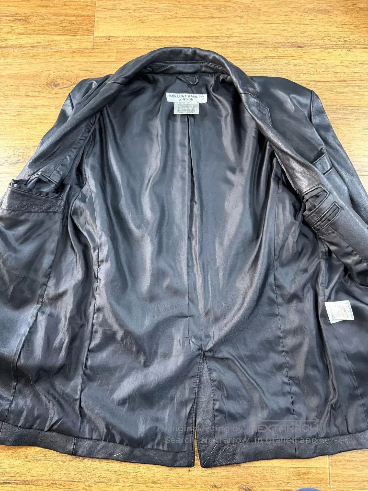 Katharine Hamnett London Katharine Hamnett London Men's Leather Jacket. Size US M / EU 48-50 / 2 - 3 Thumbnail