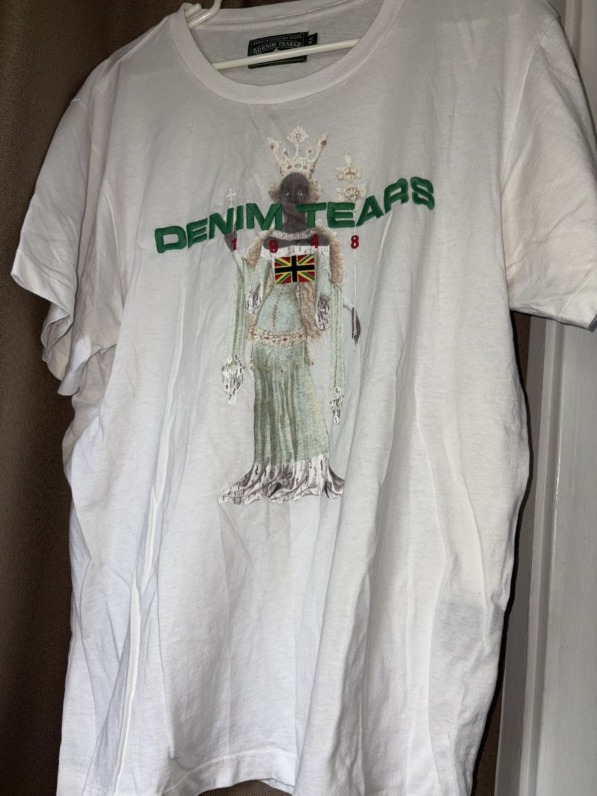DENIM TEARS Denim Tears Queen of Sheba Tee Size US XL / EU 56 / 4 - 1 Thumbnail