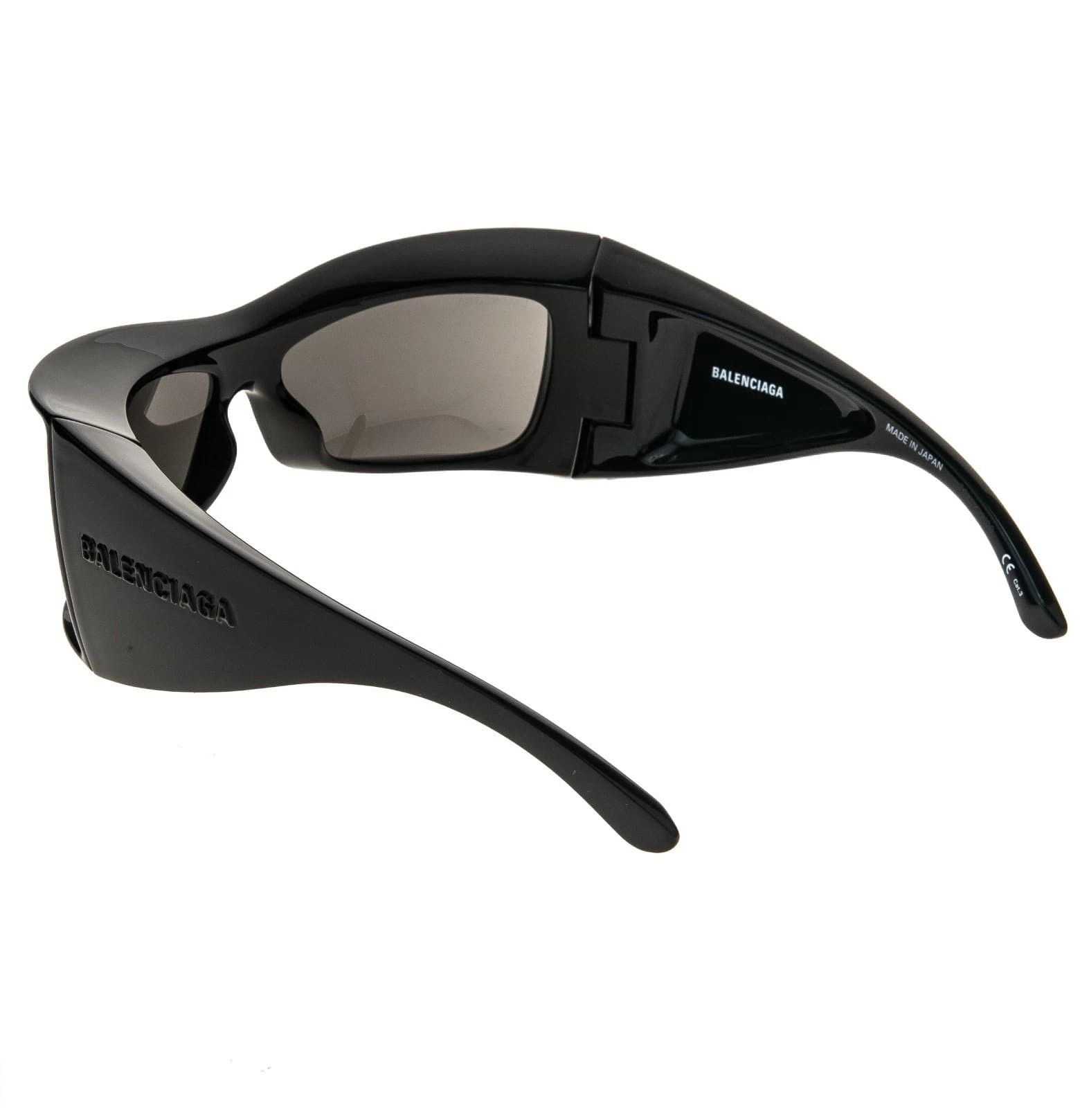 Balenciaga BALENCIAGA BB0156S 0156 EXTREME Black Sunglasses 001 Size ONE SIZE - 8 Thumbnail