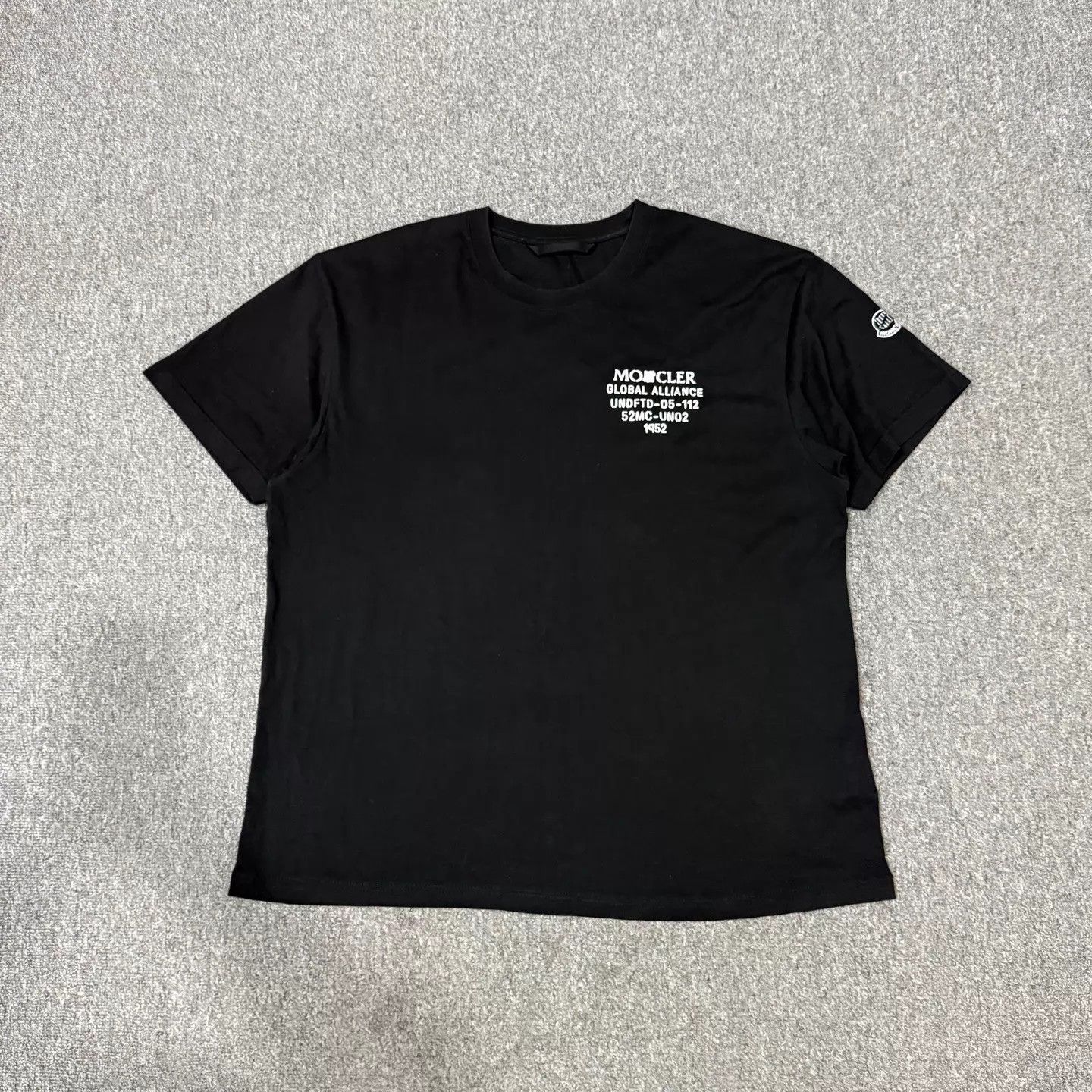 Moncler Moncler Genius Big Logo Short Tee Black XL 99 New Size XL / US 12-14 / IT 48-50 - 1 Thumbnail