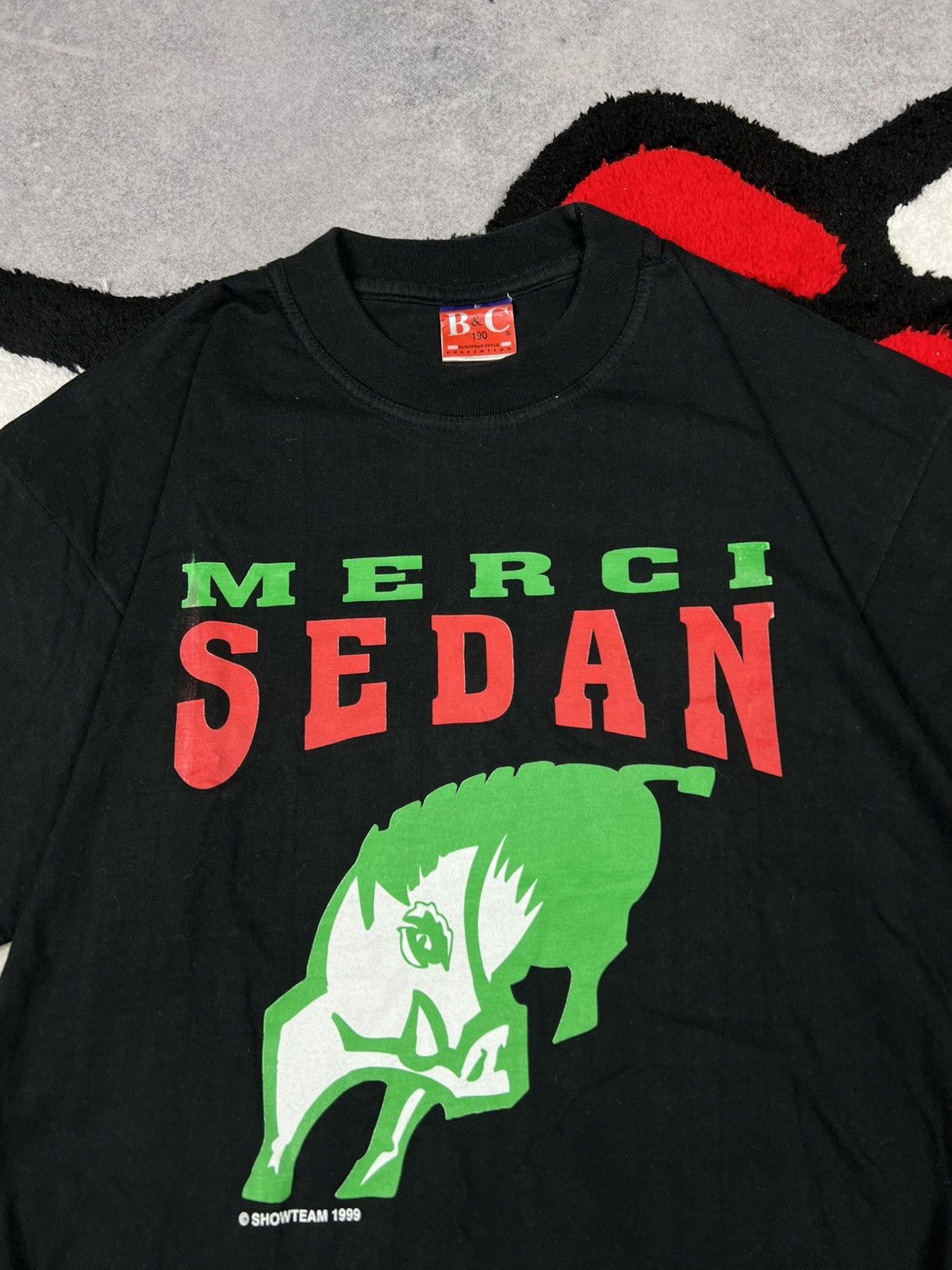 Vintage Vintage FC Sedan Ardennes Football Soccer 1999 France Tee Size US L / EU 52-54 / 3 - 5 Thumbnail