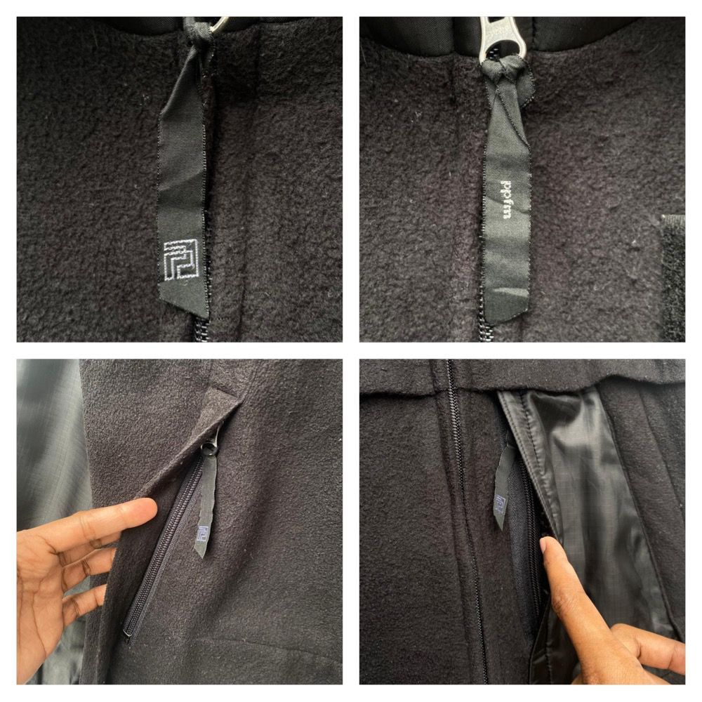 PPFM PPFM FLEECE NYLON HOODIE FREE SIZE LARGE Size US L / EU 52-54 / 3 - 6 Thumbnail