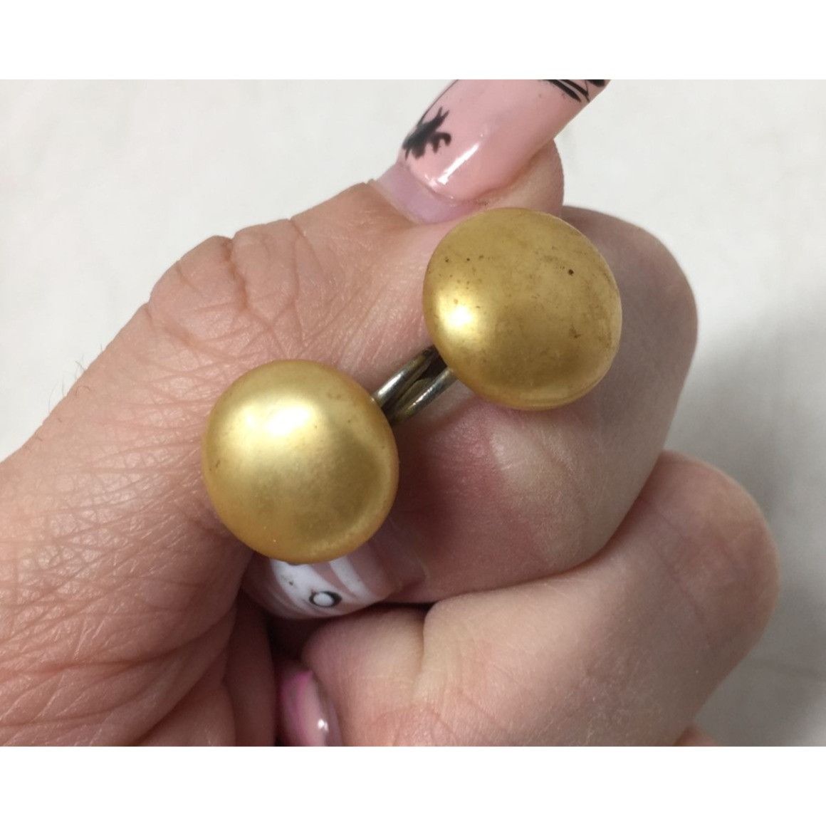 Other Women's Vintage Silver and Gold Tone Screw Back Earrings Size ONE SIZE - 4 Thumbnail