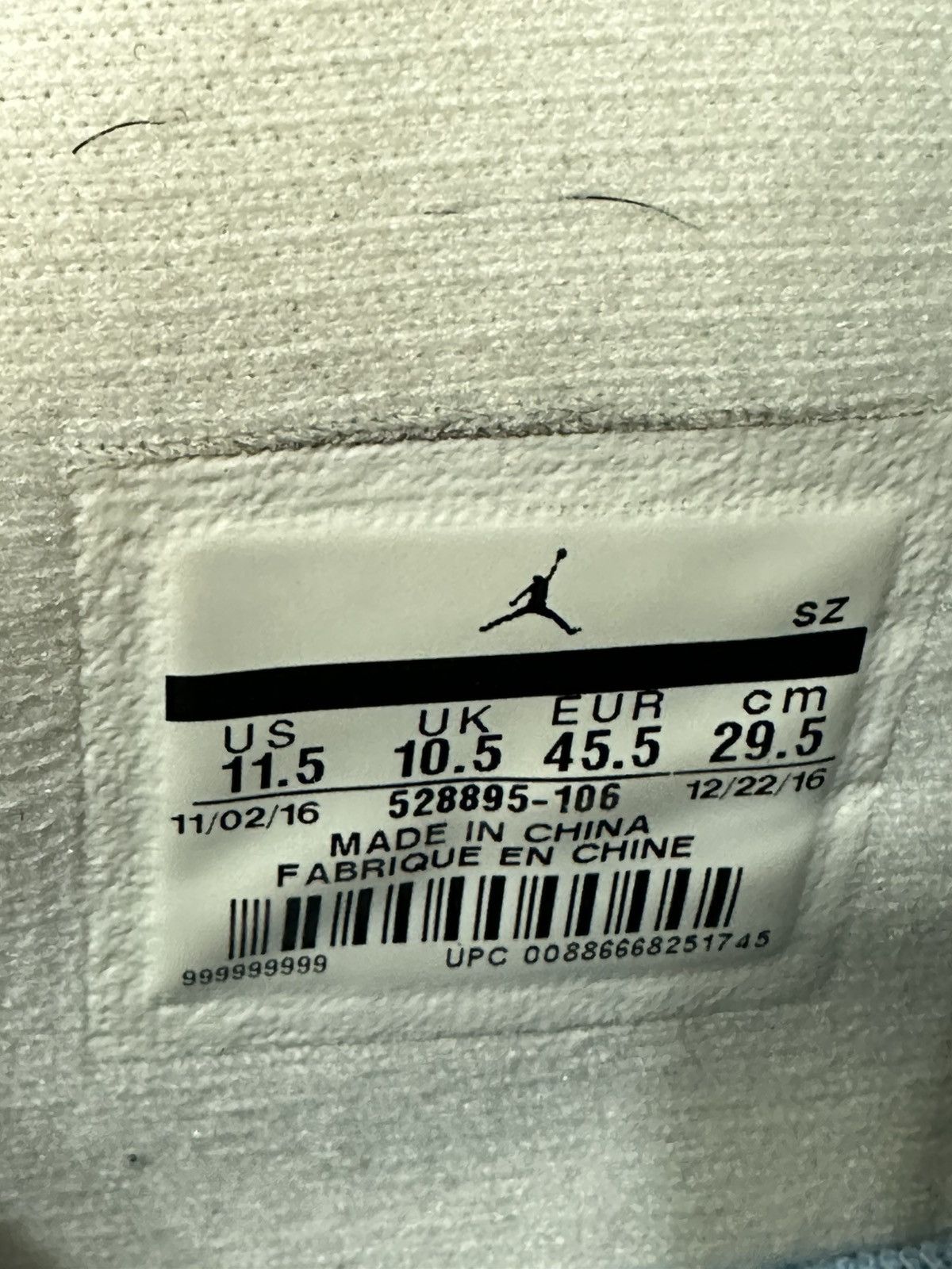 Jordan Brand Size 11.5 - Jordan 11 Low University Blue (2017) 528895-106 Size US 11.5 / EU 44-45 - 6 Thumbnail