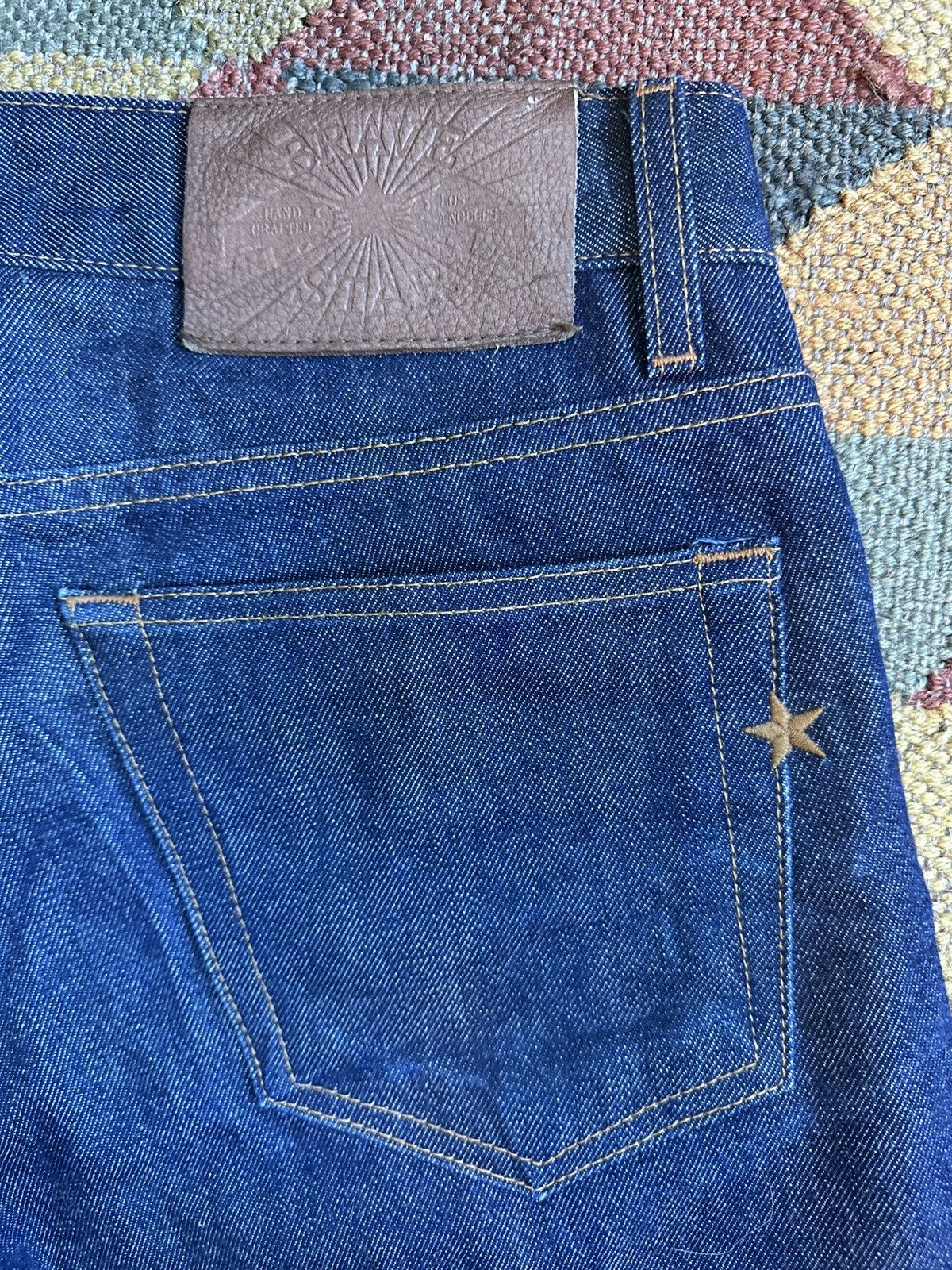 Brave Star Selvage BraveStar Selvage THE REGULAR TAPER BSJ105 CUT#2423 Size US 32 / EU 48 - 3 Thumbnail