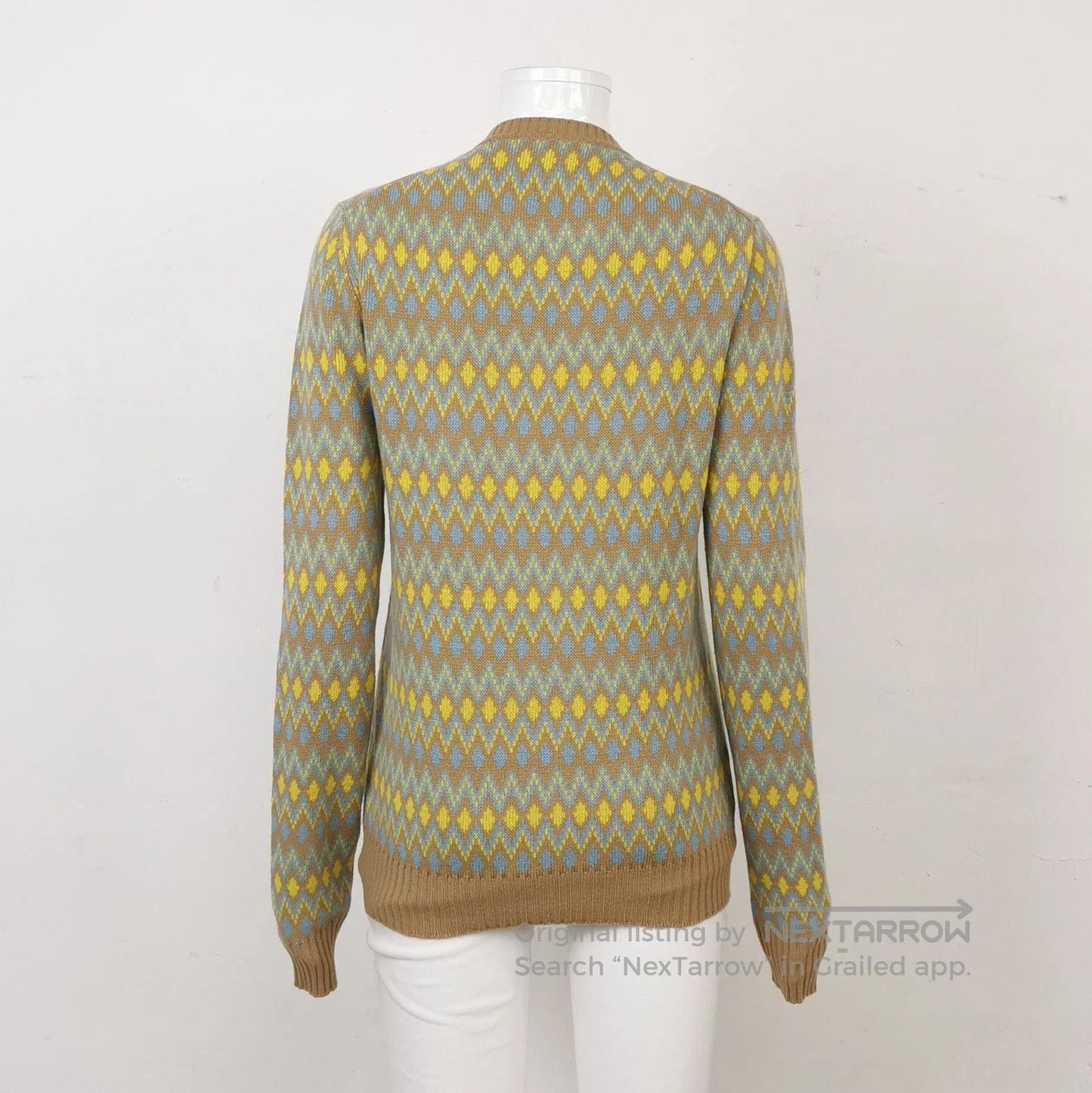 Prada Prada Colorful Logo Knit Sweater . Size M / US 6-8 / IT 42-44 - 2 Thumbnail