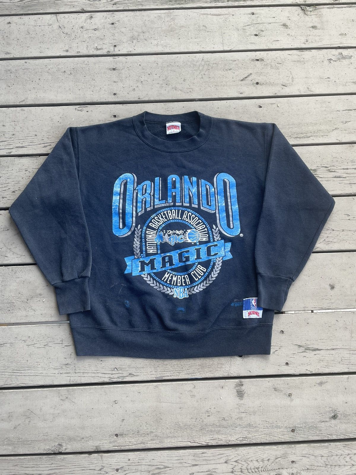 NBA × Nutmeg × Vintage Vintage Orlando Magic Nutmeg Sweatshirt Size US M / EU 48-50 / 2 - 1 Thumbnail