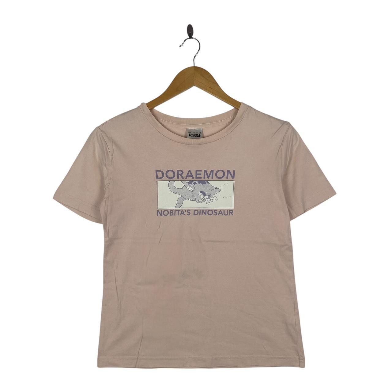 GU GU x ASOKO de DORAEMON Nobita's Dinosaur Movie Tee Shirt Top Size XS / US 0-2 / IT 36-38 - 1 Thumbnail