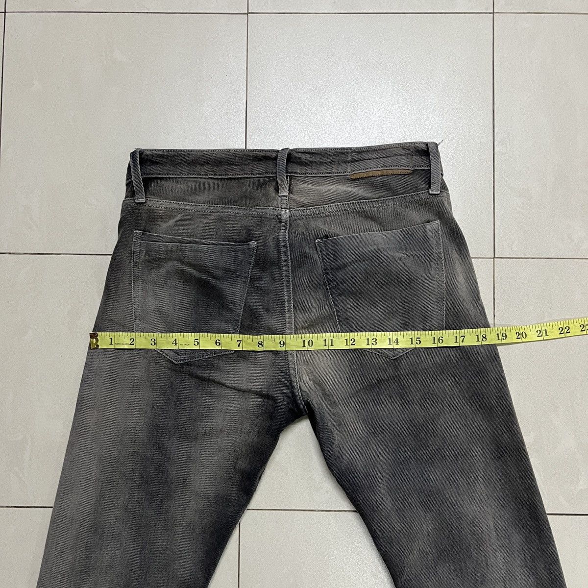 In The Attic × PPFM × THVM Punk Faded Black Thvm/Them Jeans Size US 28 / EU 44 - 17 Thumbnail