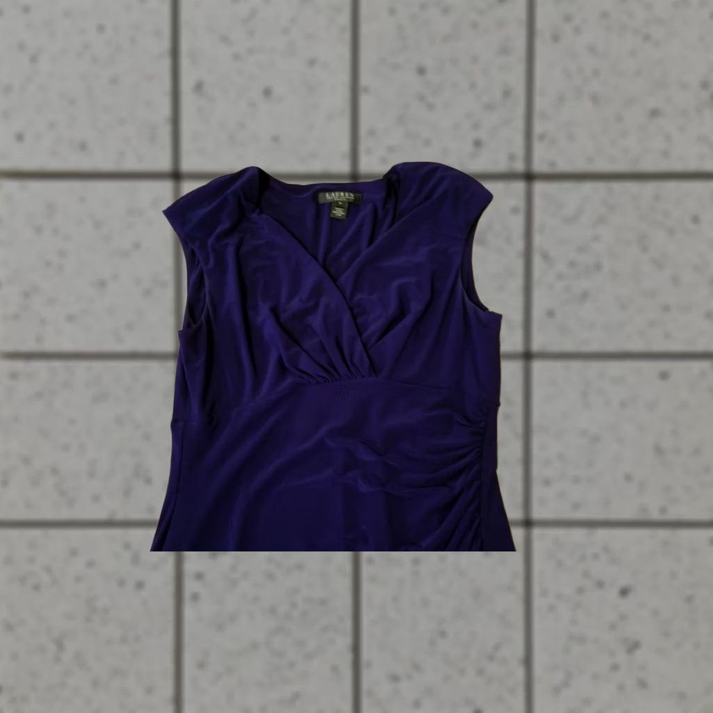 Polo Ralph Lauren Polo Ralph Lauren Dress Purple Womens Size 12 Size XL / US 12-14 / IT 48-50 - 1 Thumbnail