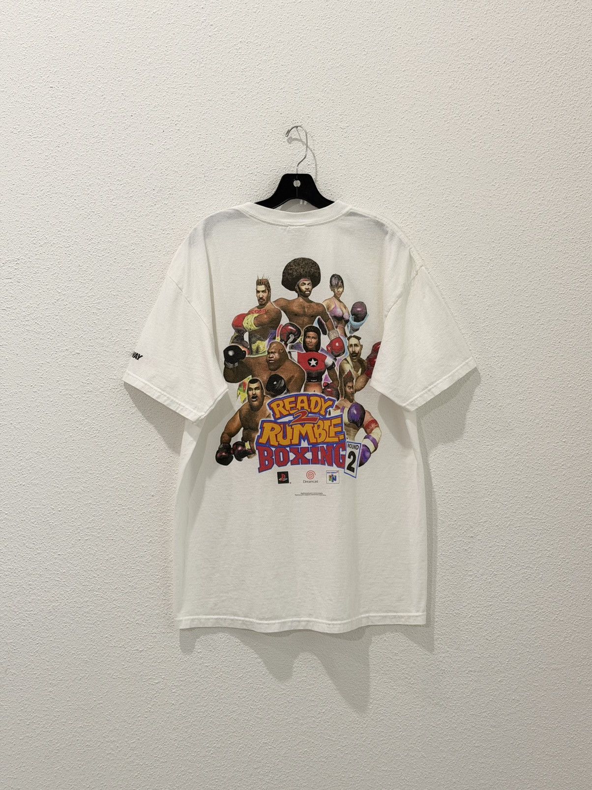 Playstation Vintage Ready 2 Rumble Boxing 2 Video Game Promo Tee Size XL Size US XL / EU 56 / 4 - 1 Thumbnail
