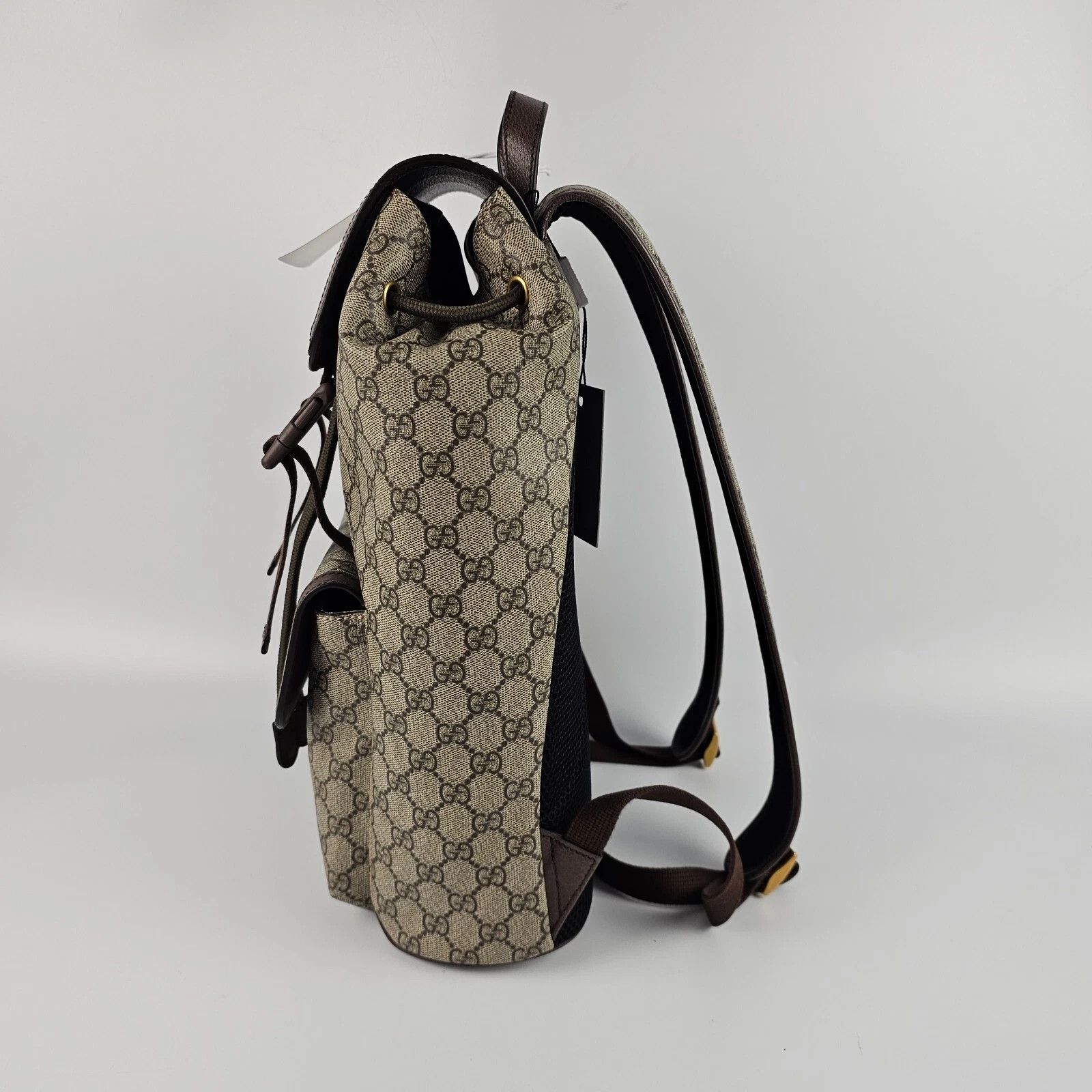 Gucci GUCCI Ophidia Small GG Canvas Backpack New/Authentic Size ONE SIZE - 6 Thumbnail