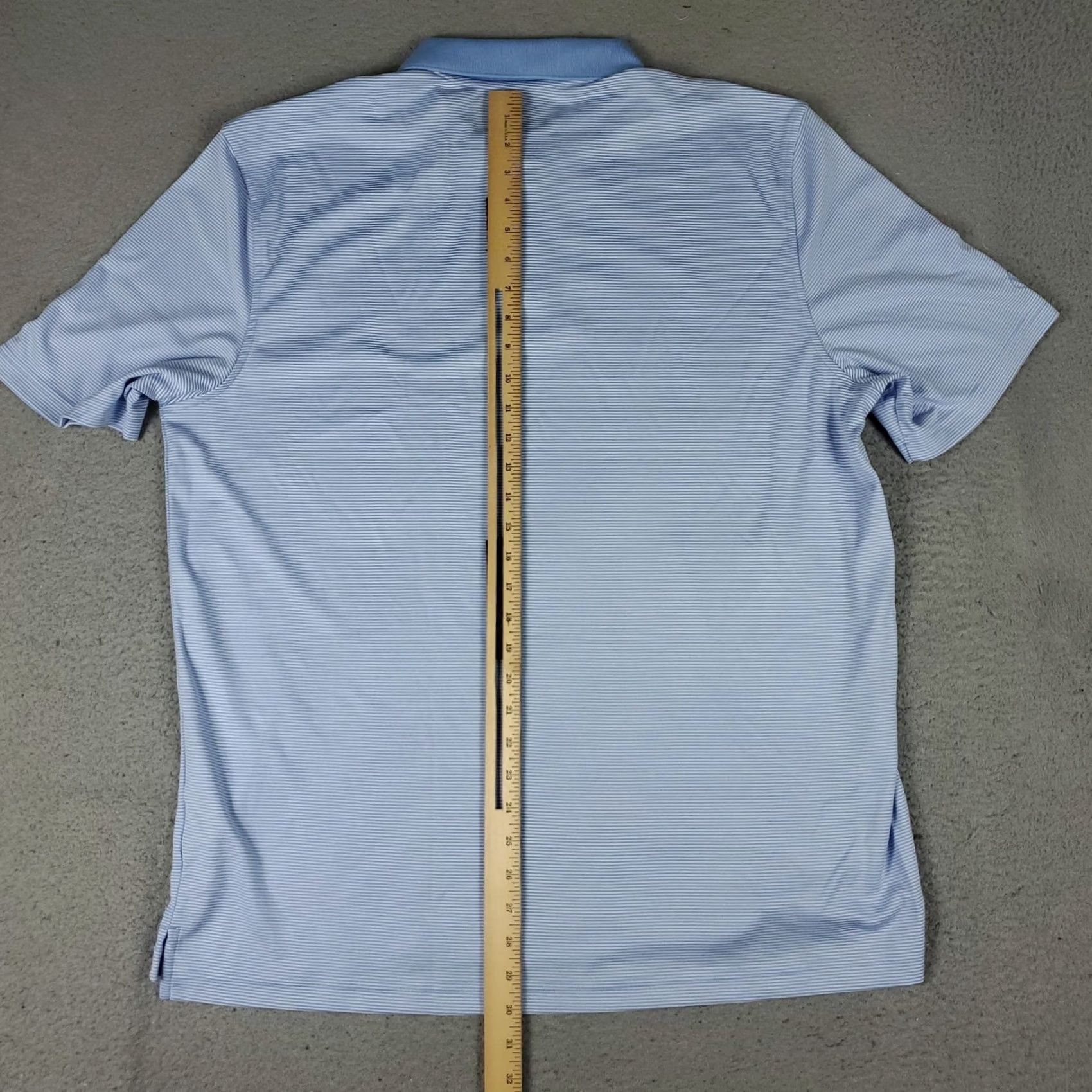 Vintage Sunice Polo Shirt Mens XL Blue Striped Golf Casual Short Sleeve Adult Size US XL / EU 56 / 4 - 4 Thumbnail