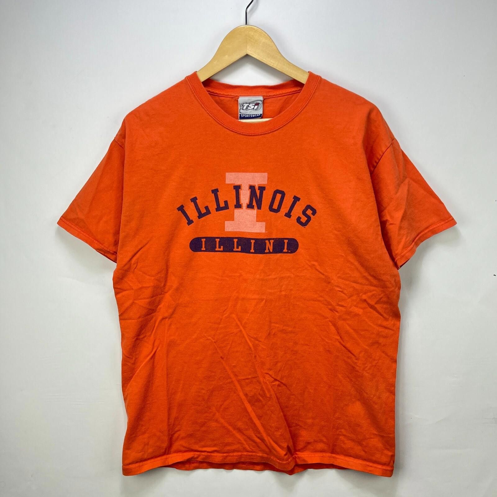 Other Vintage University of Illinois T-Shirt Large Fighting Illini Size ONE SIZE - 1 Thumbnail