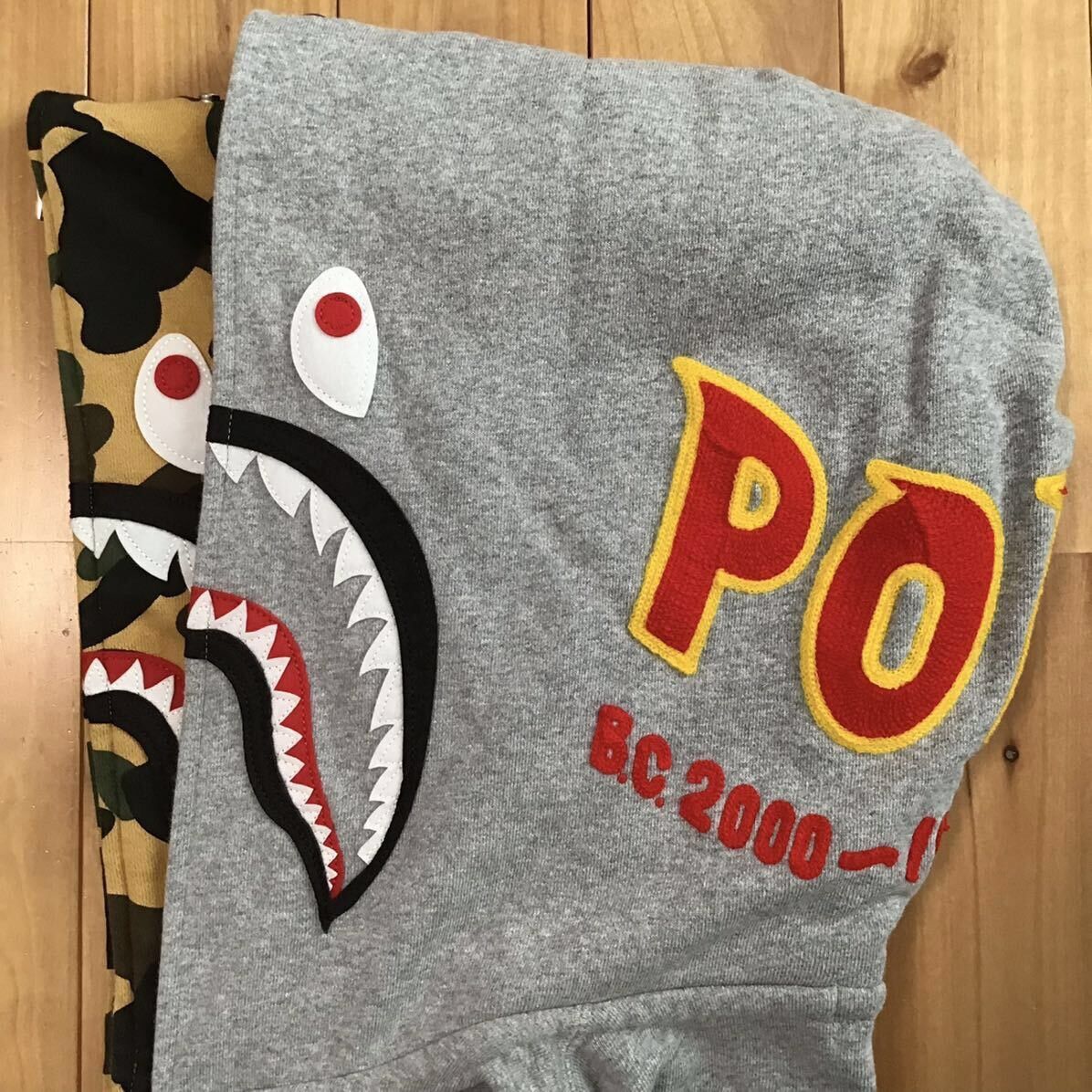 Bape BAPE Double Shark full zip hoodie 1st camo a bathing ape Size US S / EU 44-46 / 1 - 5 Thumbnail