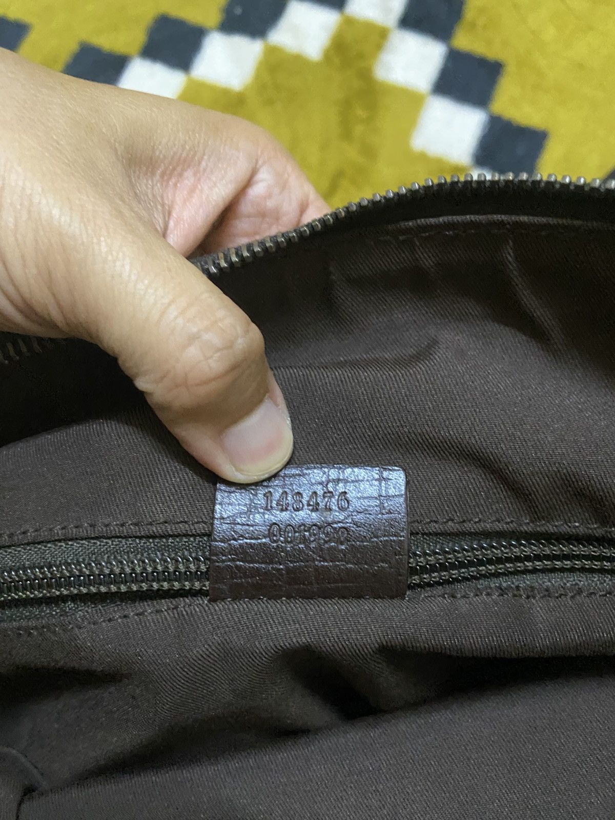 Gucci 💥Last Drop💥Vintage Gucci GG Zip Lock Messenger Bag Size ONE SIZE - 5 Thumbnail