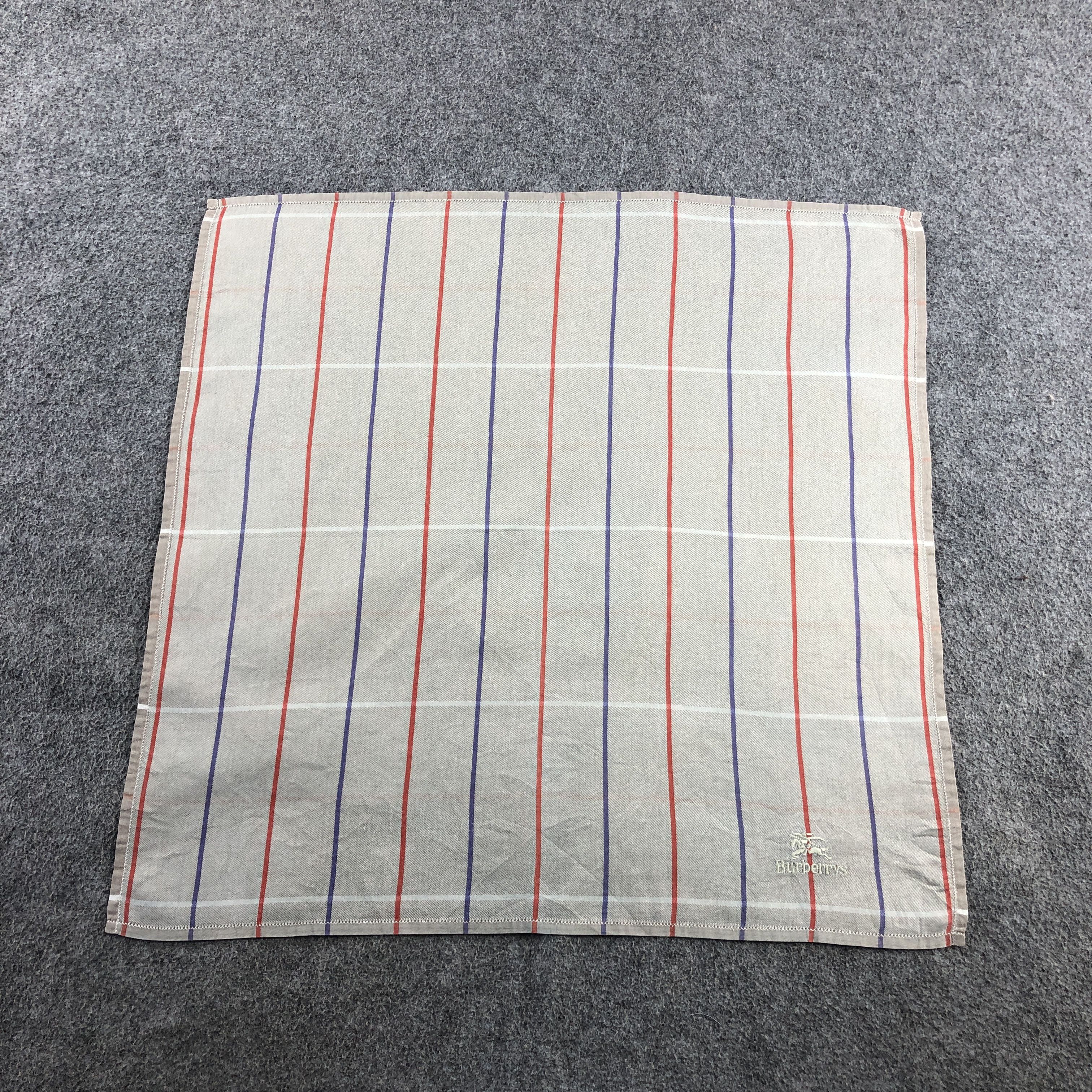 Burberry Burberry Handkerchief Neckerchief Bandana H2721 Size ONE SIZE - 2 Thumbnail