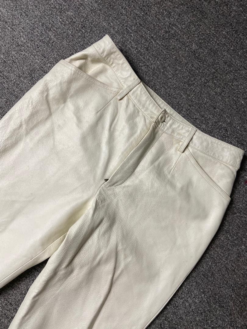 Japanese Brand Captious Person Tokyo Leather Pants (174) Size US 27 - 10 Thumbnail