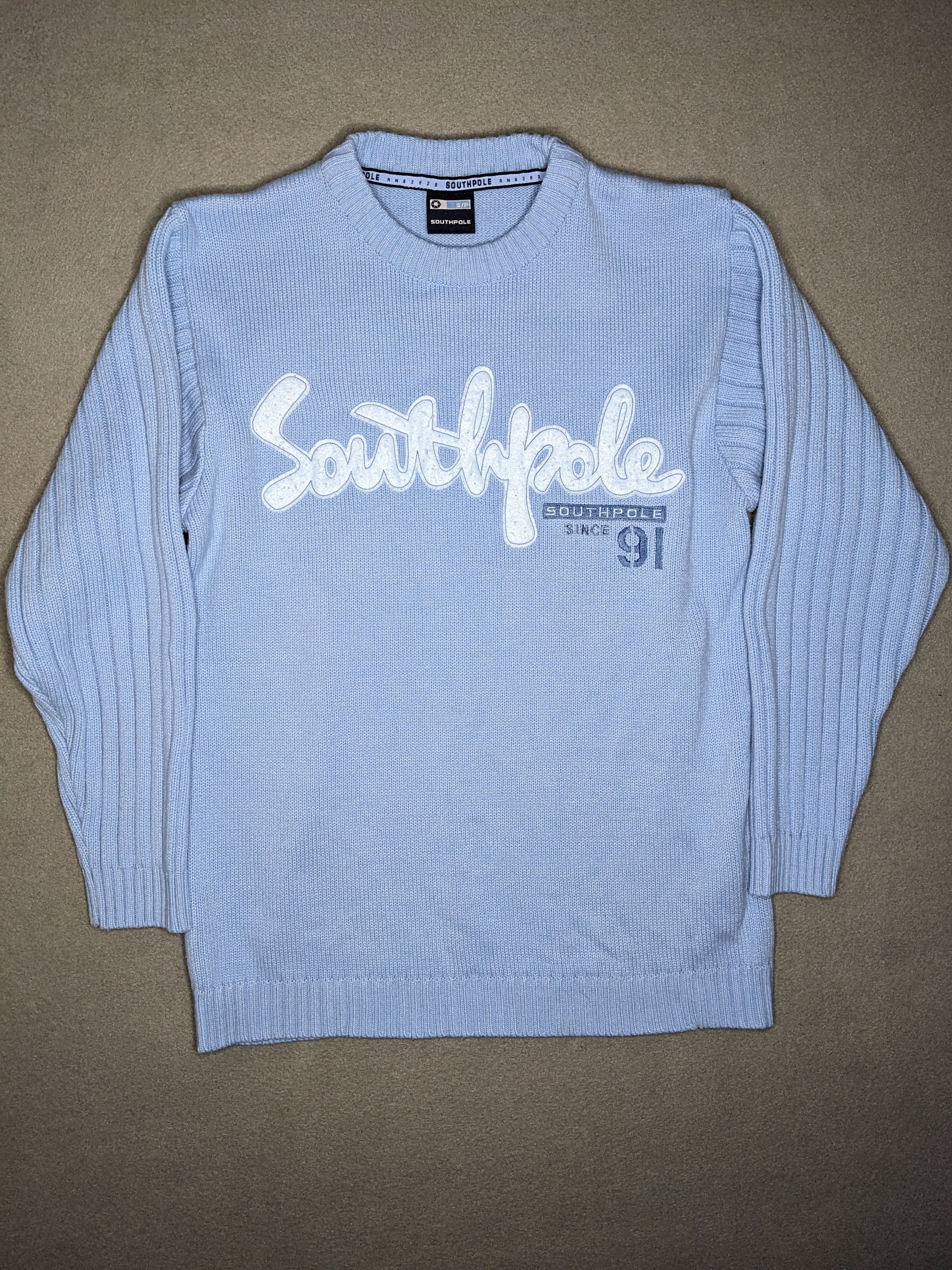 Southpole VINTAGE Southpole Y2K Knit Sweater Ribbed Acrylic Small Size US S / EU 44-46 / 1 - 2 Thumbnail