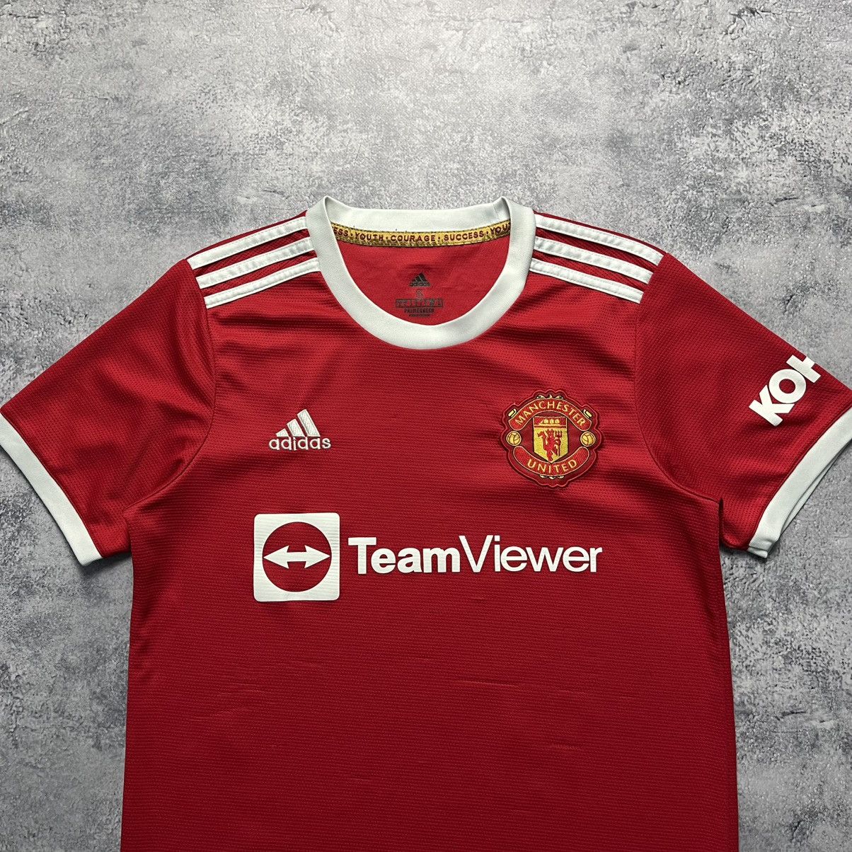 Adidas Vintage Adidas Manchester United Ronaldo Home Soccer Jersey Size US S / EU 44-46 / 1 - 2 Thumbnail