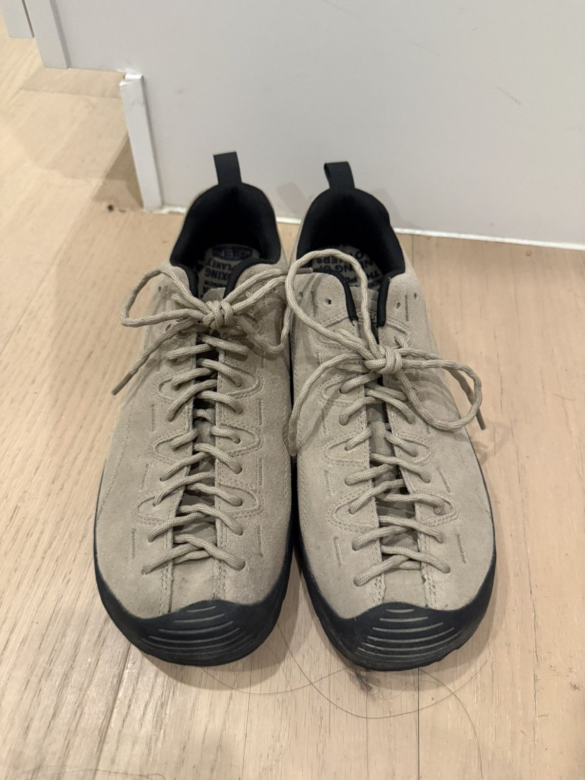 KEEN Keen Jasper Suede Sneakers - Silver Mink Size US 11.5 / EU 44-45 - 4 Thumbnail
