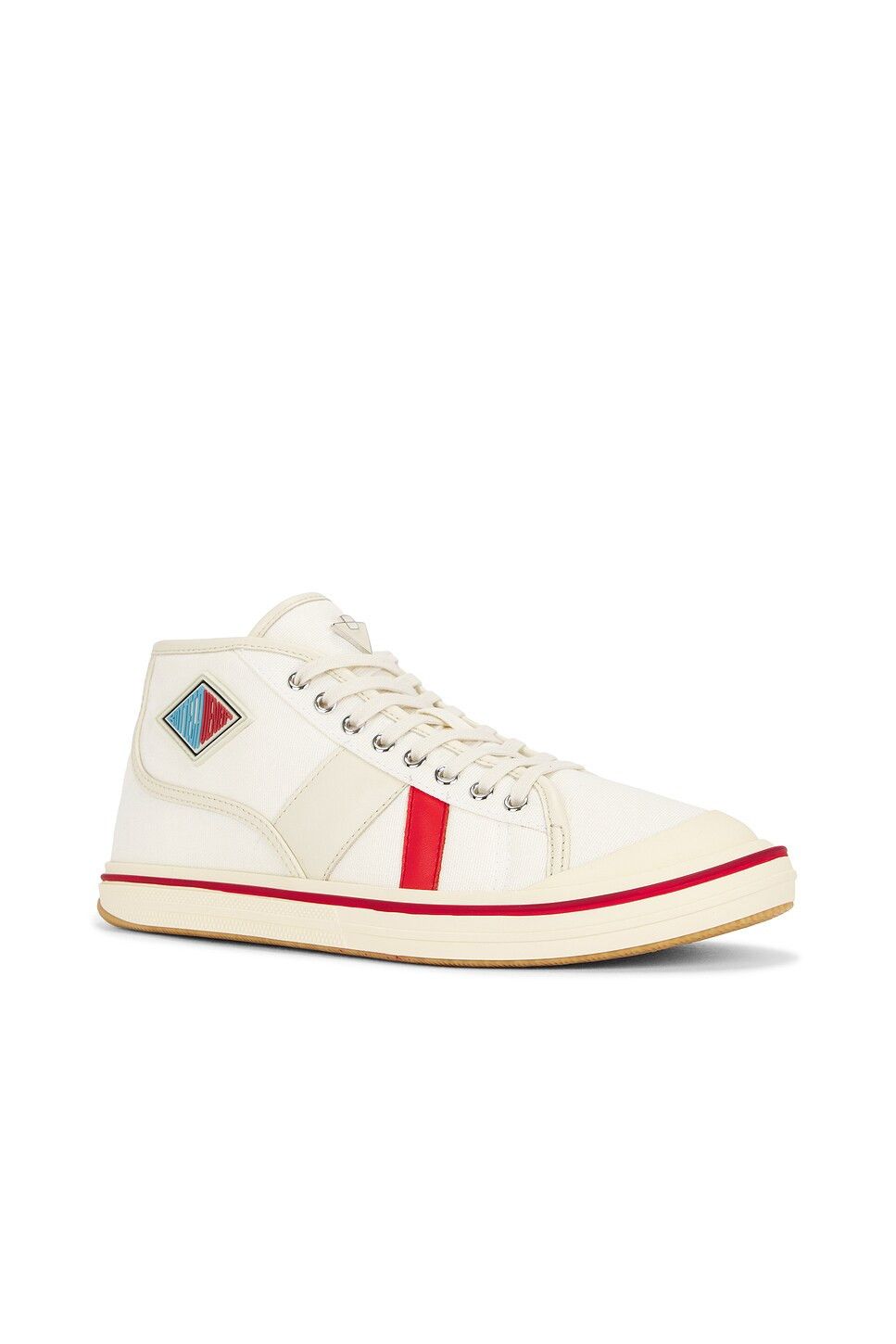 Bottega Veneta o1bcso1str0526 Eliot Sneakers in White/Sea Salt Size US 12 / EU 45 - 2 Thumbnail