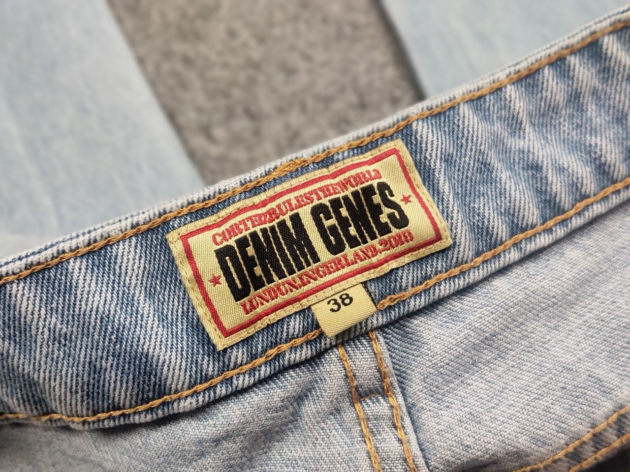 Corteiz Corteiz denim genes Alcatraz Baggy Blue Washed Jeans Size US 36 / EU 52 - 17 Thumbnail