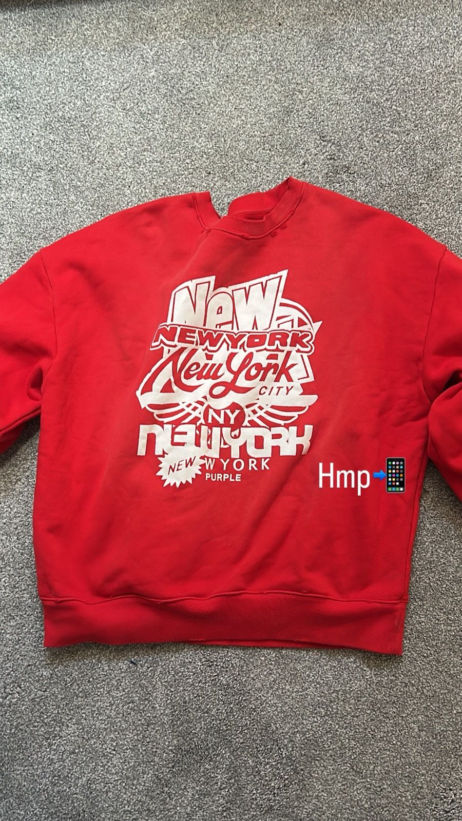 Purple Purple sweatshirt and it Size US XL / EU 56 / 4 - 1 Preview