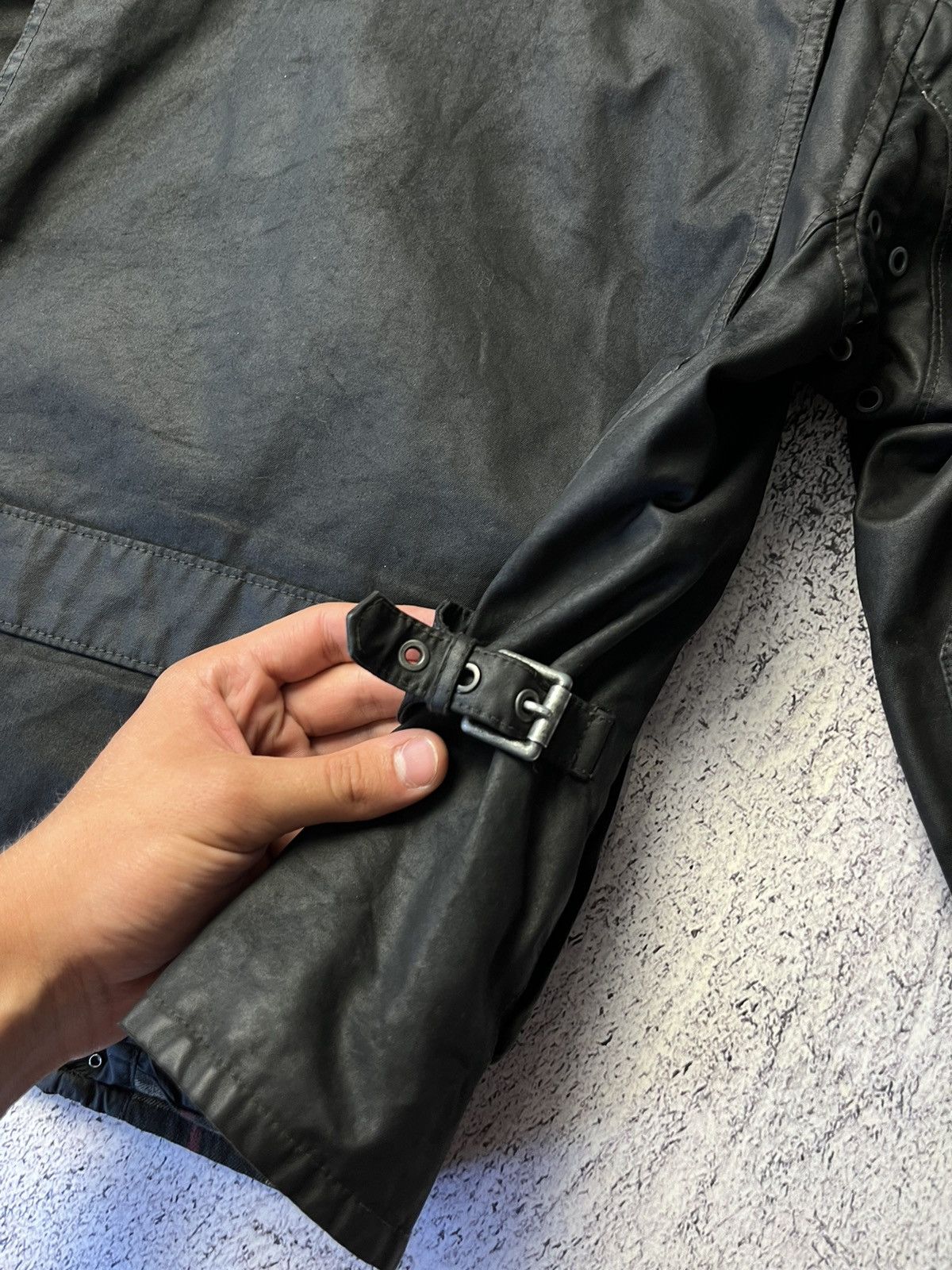 Polo Ralph Lauren Polo Ralph Lauren Double Riders Oiled Leather Jacket Size US S / EU 44-46 / 1 - 23 Thumbnail