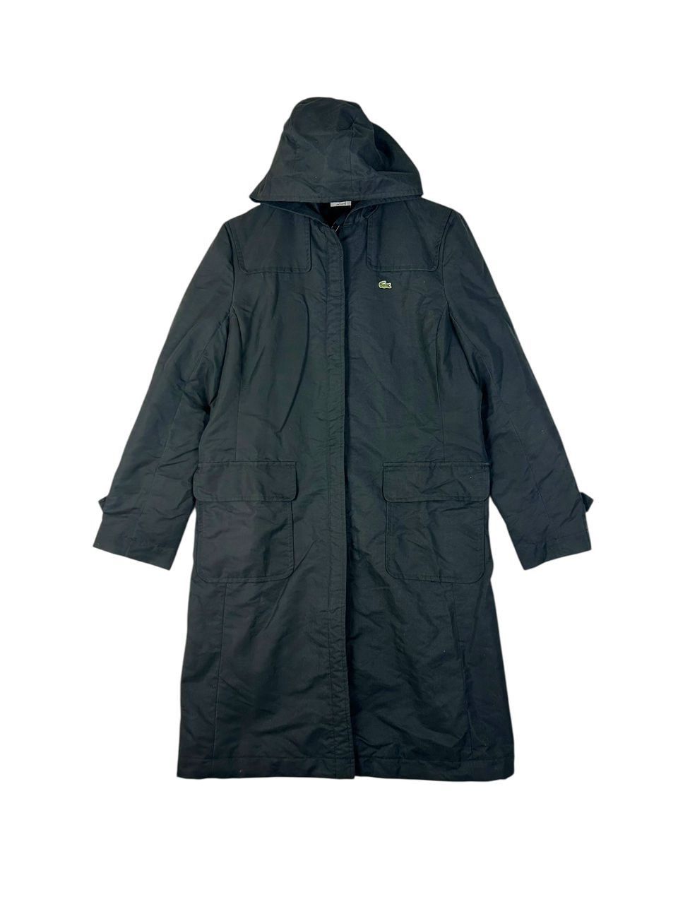 Lacoste Y2K Lacoste Black Slimfit Long Jacket Size S / US 4 / IT 40 - 1 Thumbnail