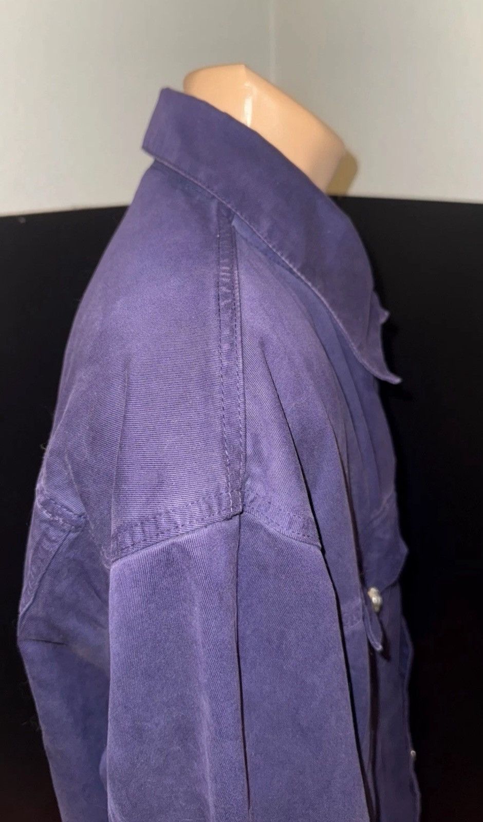 Other Versace V2, Purple Rayon Trucker Jacket, XXL 9/10 Size US XXL / EU 58 / 5 - 13 Thumbnail