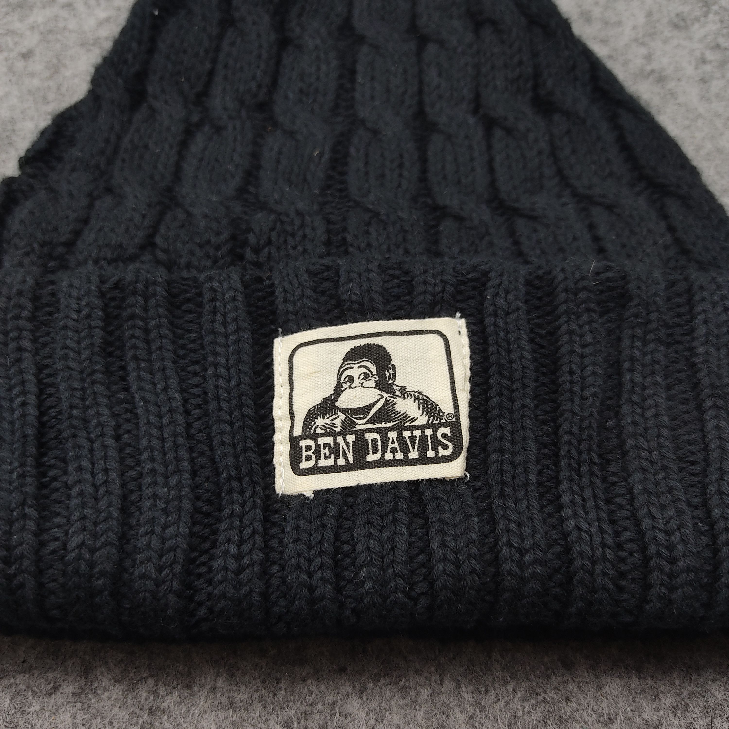Ben Davis × Vintage Vintage Ben Davis Knit Beanie / Snow Hat / Snow Cap Size ONE SIZE - 2 Thumbnail
