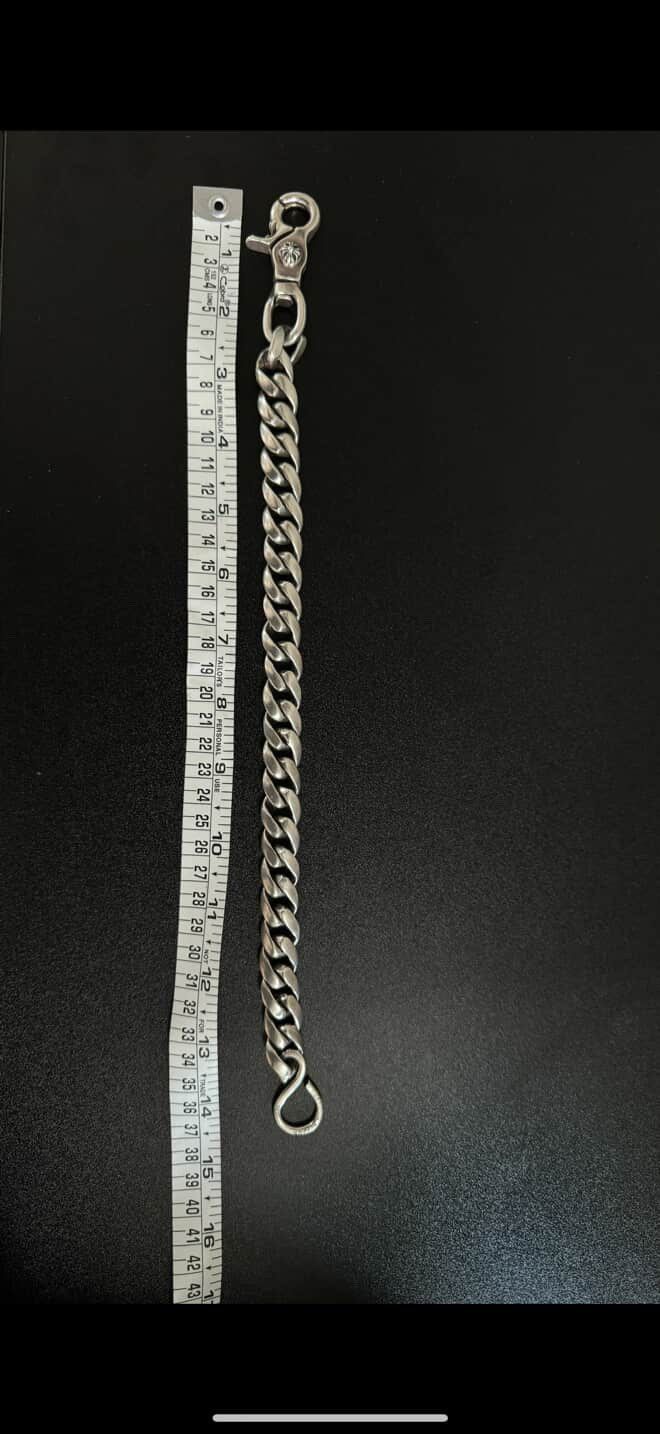 Chrome Hearts Chrome Hearts Classic 1 Clip Short Wallet Chain Size 34 - 4 Thumbnail