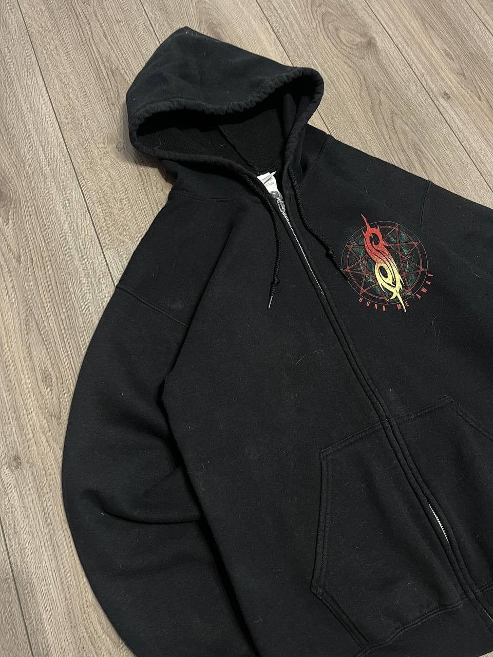 Gildan Slipknot Zip_hoodie Mens Size M Big Logo Size US M / EU 48-50 / 2 - 5 Thumbnail
