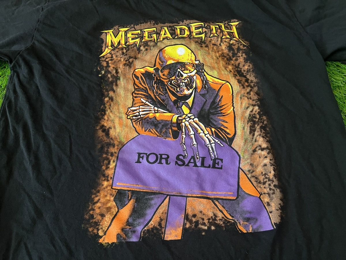 Band Tees × Megadeth MEGADETH - FOR SALE - PEACE SELL BUT WHO'S BUYING Shirt Size US L / EU 52-54 / 3 - 2 Thumbnail