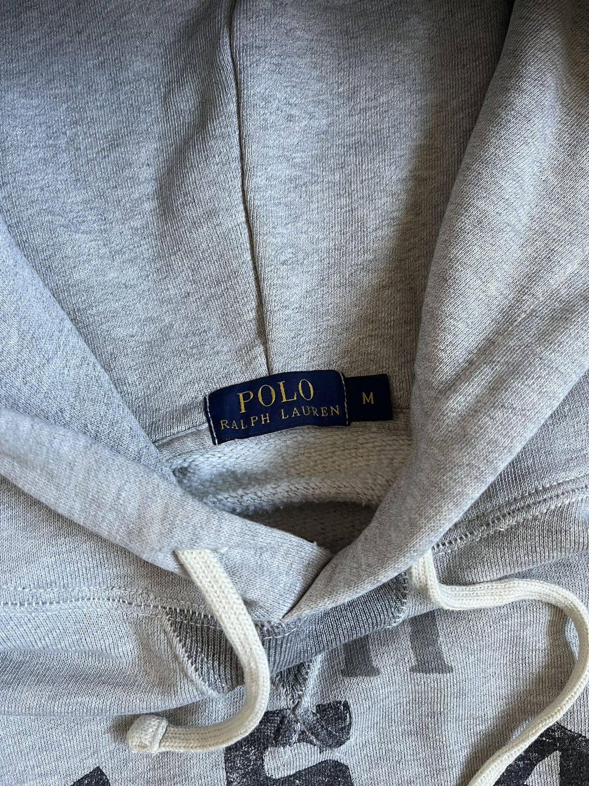 Polo Ralph Lauren Vintage Polo Ralph Lauren USA 67 Big Logo Grey Hoodie Size US M / EU 48-50 / 2 - 10 Thumbnail