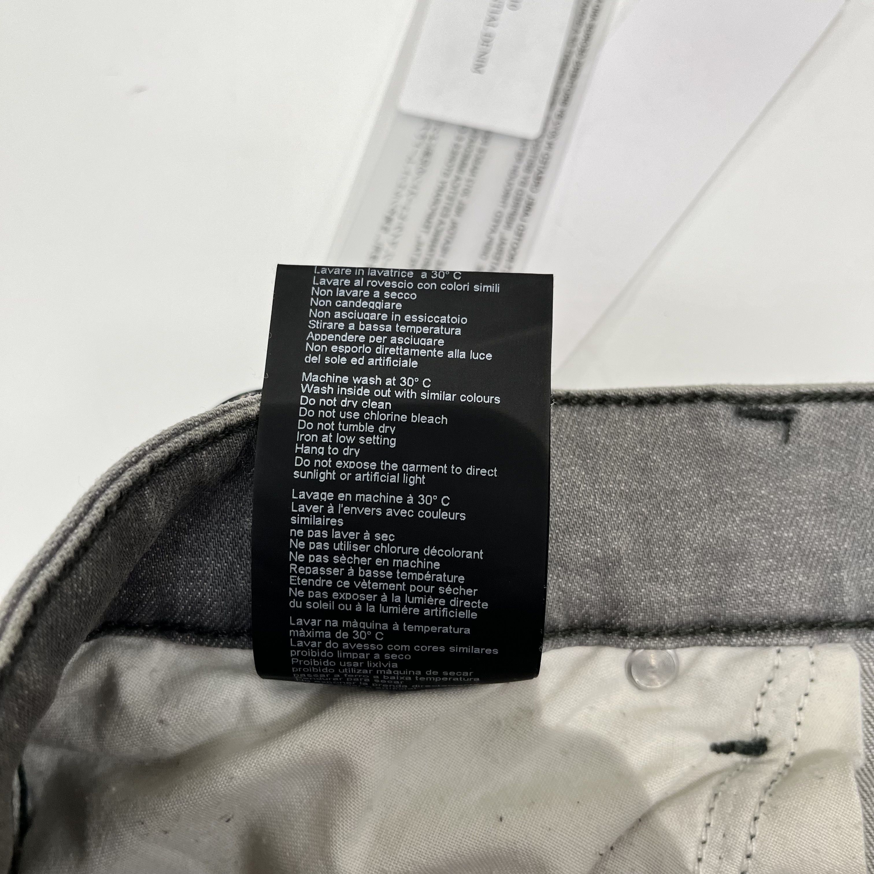 Represent Clo. Represent Stone Wash Skinny Jeans Size US 30 / EU 46 - 5 Thumbnail