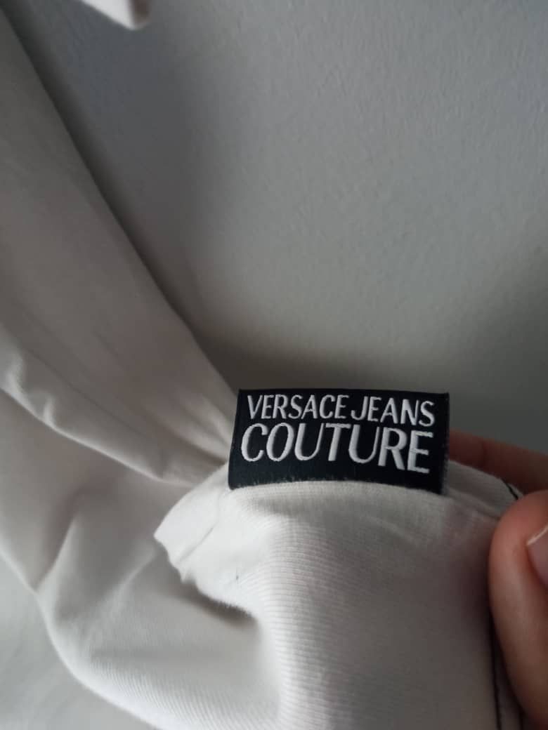 Versace Jeans Couture Versace Jeans Couture big logo luxury tee Size US L / EU 52-54 / 3 - 5 Thumbnail
