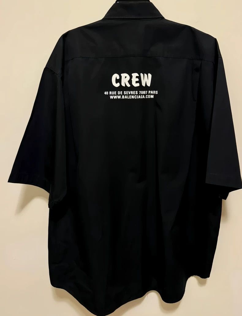 Balenciaga Balenciaga Crew Short Sleeve Shirt 2505-Nextarrow Size US XXS / EU 40 - 2 Thumbnail