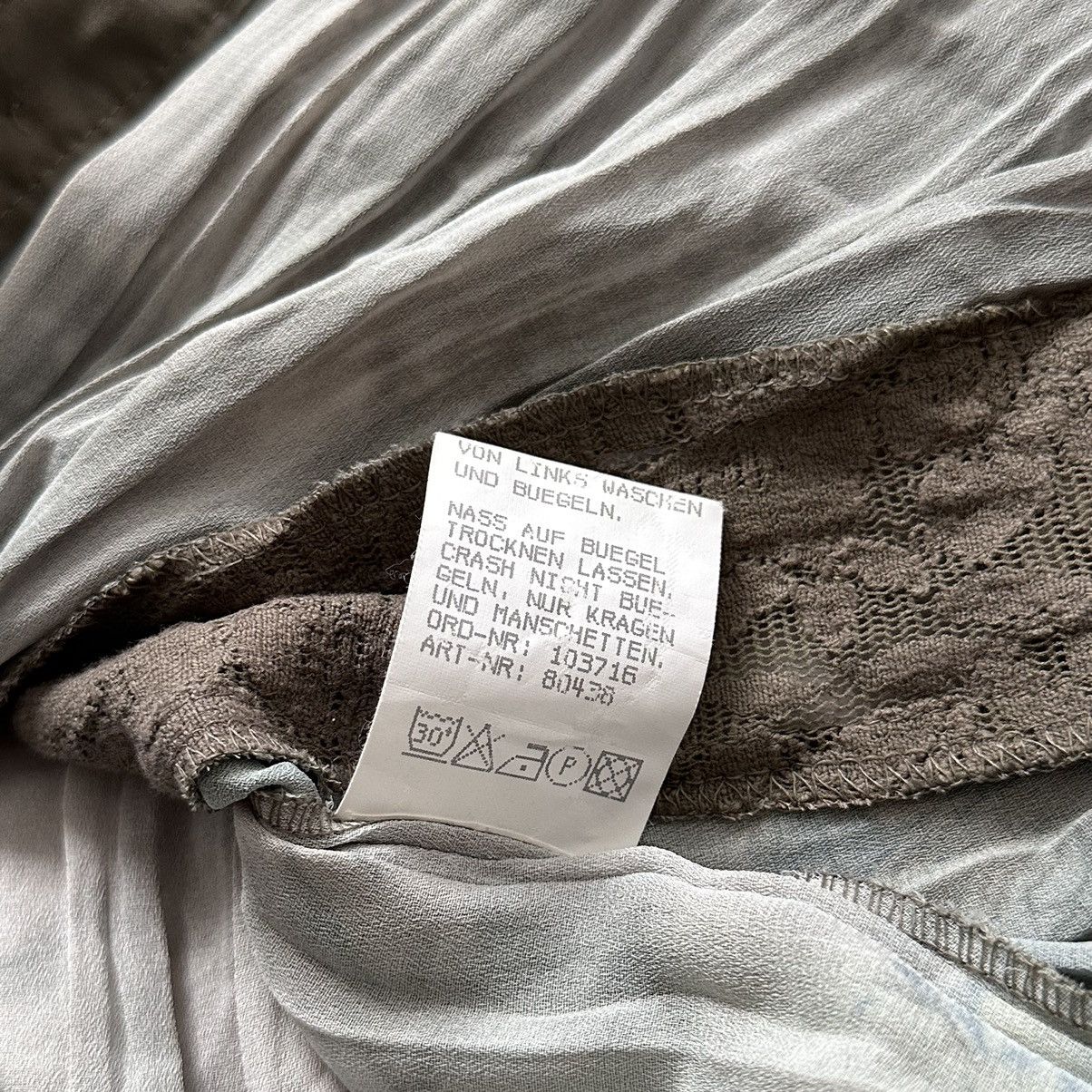 Pleats Please Issey Miyake Bonita Issey Miyake Pleats Please Style Pleated Lace Shirt Size M / US 6-8 / IT 42-44 - 11 Thumbnail