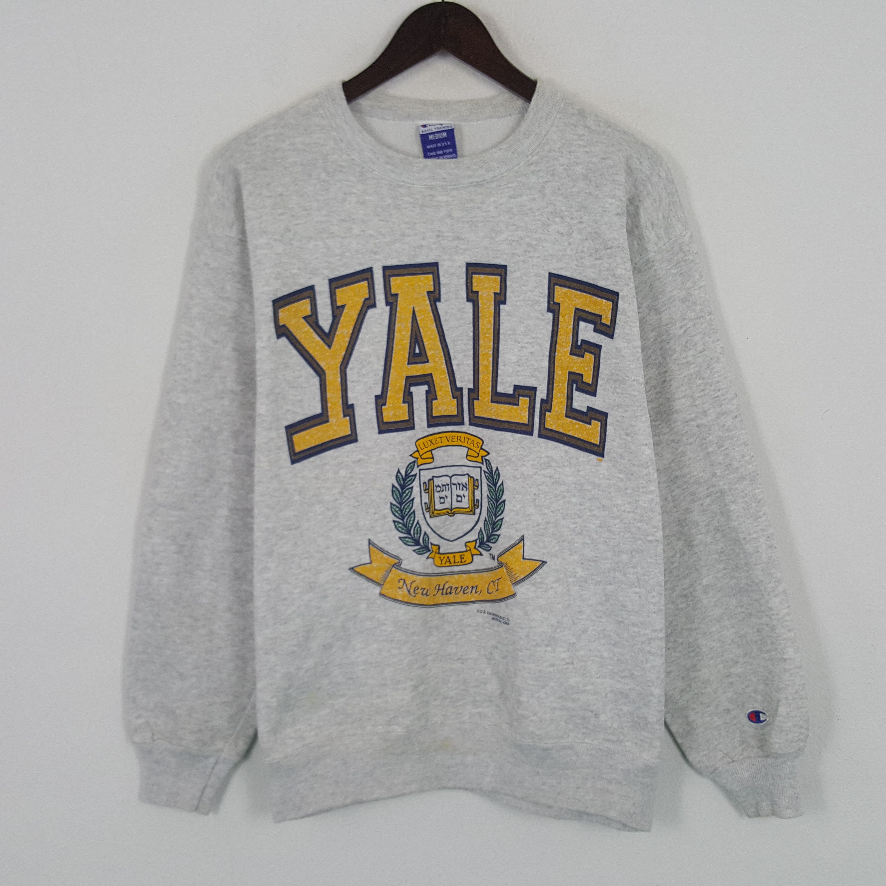 Champion × Vintage Vintage Champion Yale Sweatshirt Size US M / EU 48-50 / 2 - 1 Thumbnail
