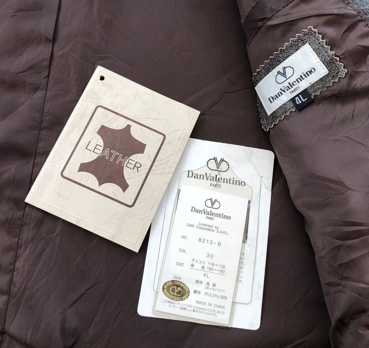 Valentino Vintage Dan Valentino Paris Leather Coat / Jacket Size US XXL / EU 58 / 5 - 15 Thumbnail