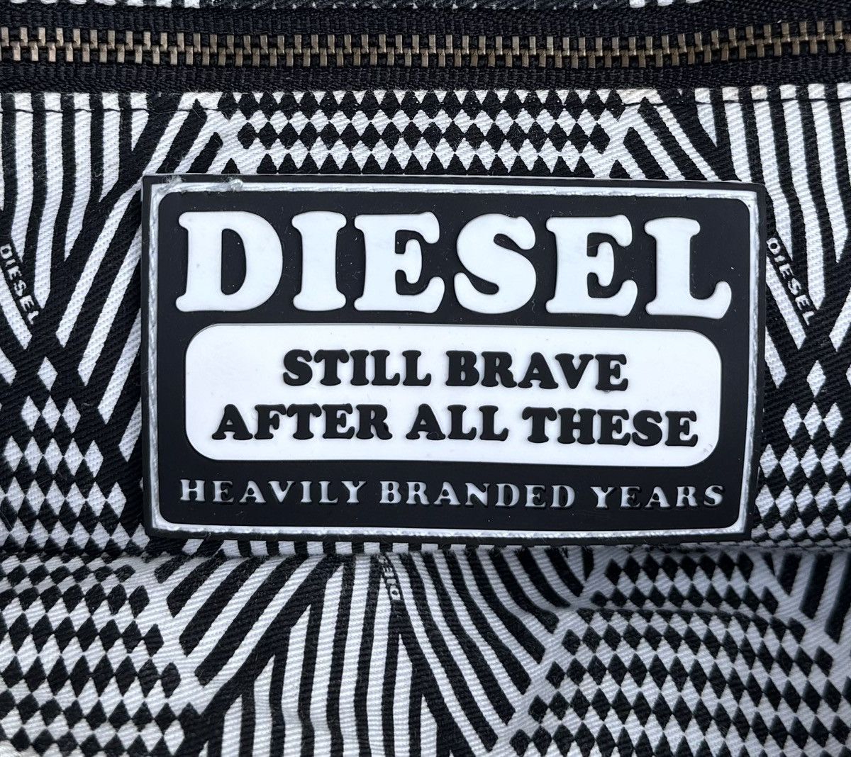 Diesel DIESEL Denim Distressed Handbag Y2K Cargo Utility Military Size ONE SIZE - 15 Thumbnail