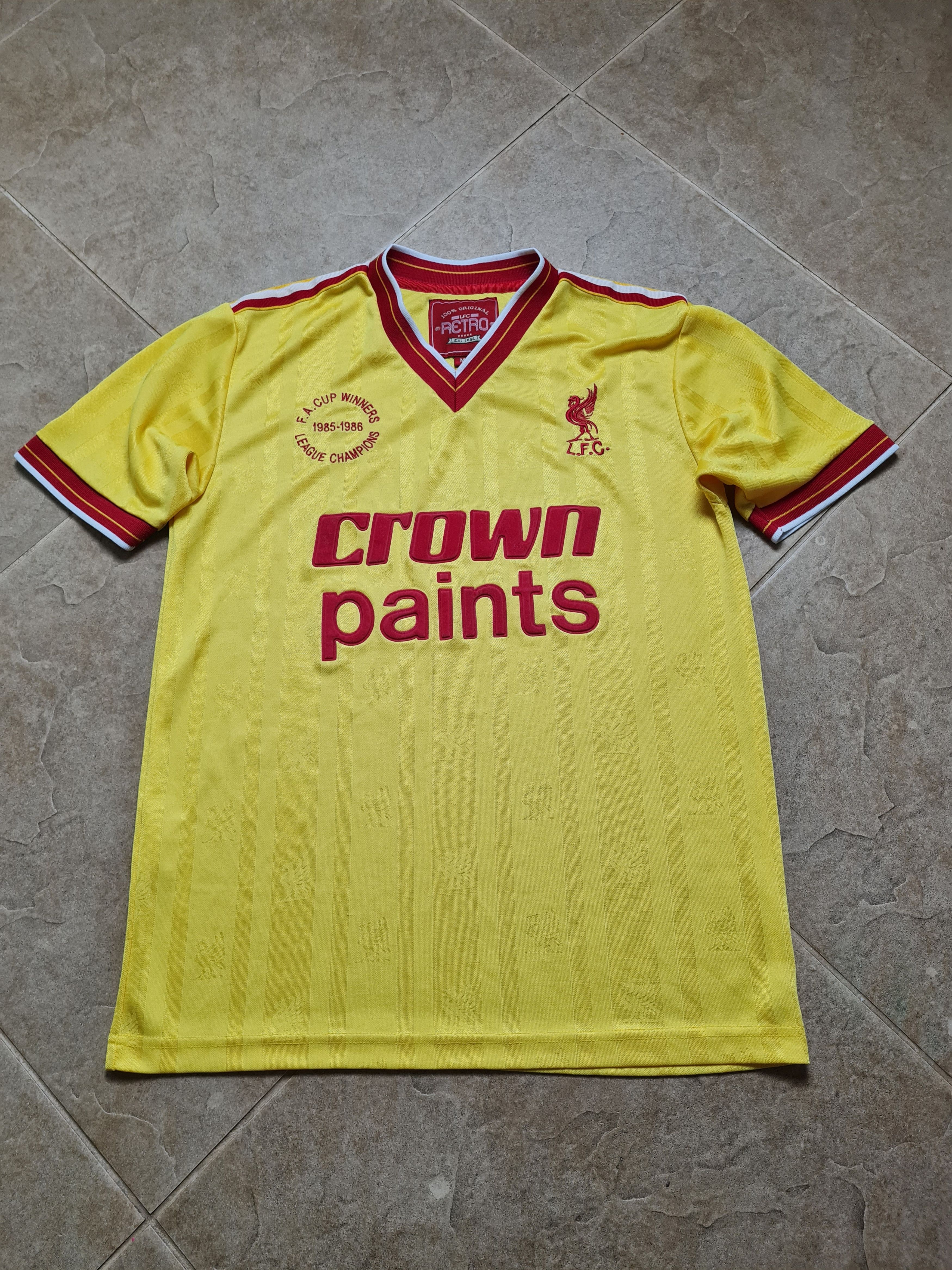 Other Archiv Jersey Liverpool F. A Cup Winner1985/1986 Retro Shirt Size US M / EU 48-50 / 2 - 6 Thumbnail